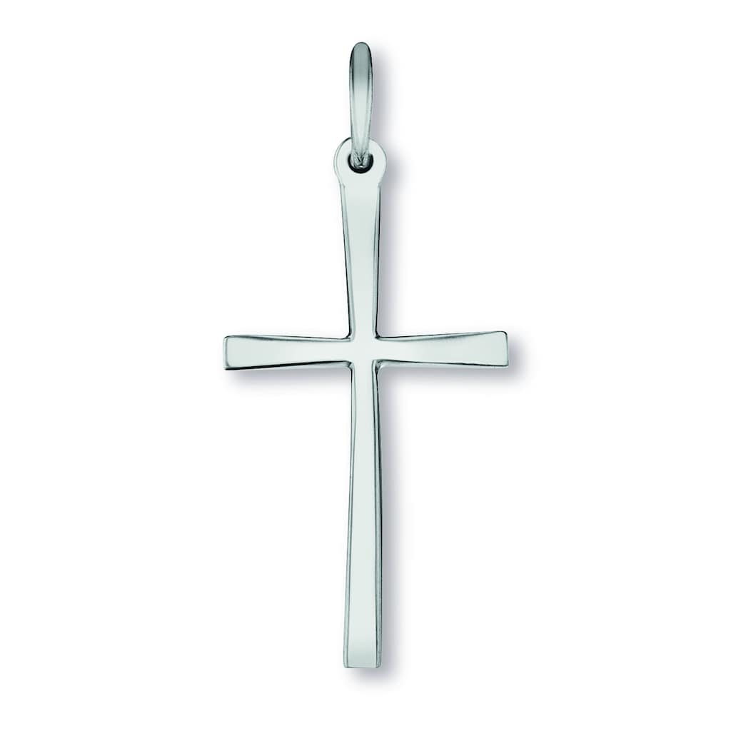 ONE ELEMENT Kettenanhänger »Kreuz Anhänger aus 925 Silber« Damen Silber Schmuck