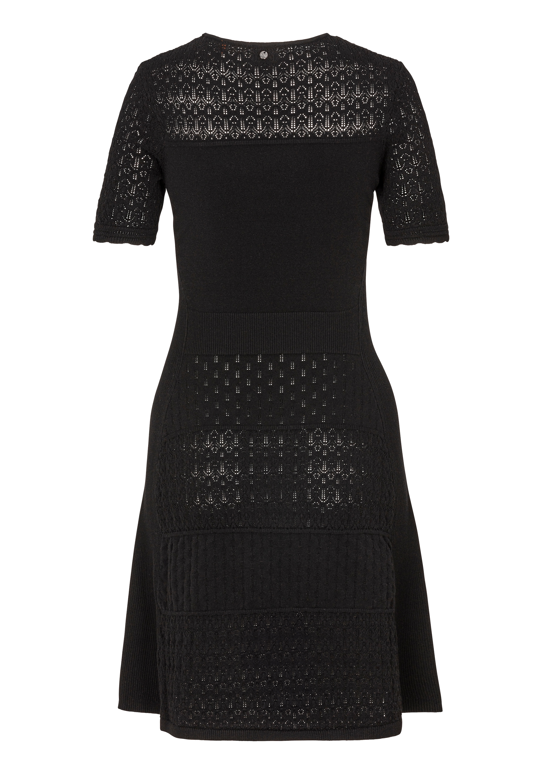 BOSS ORANGE Strickkleid »C_Fuart«, mit BOSS Logo-Charm