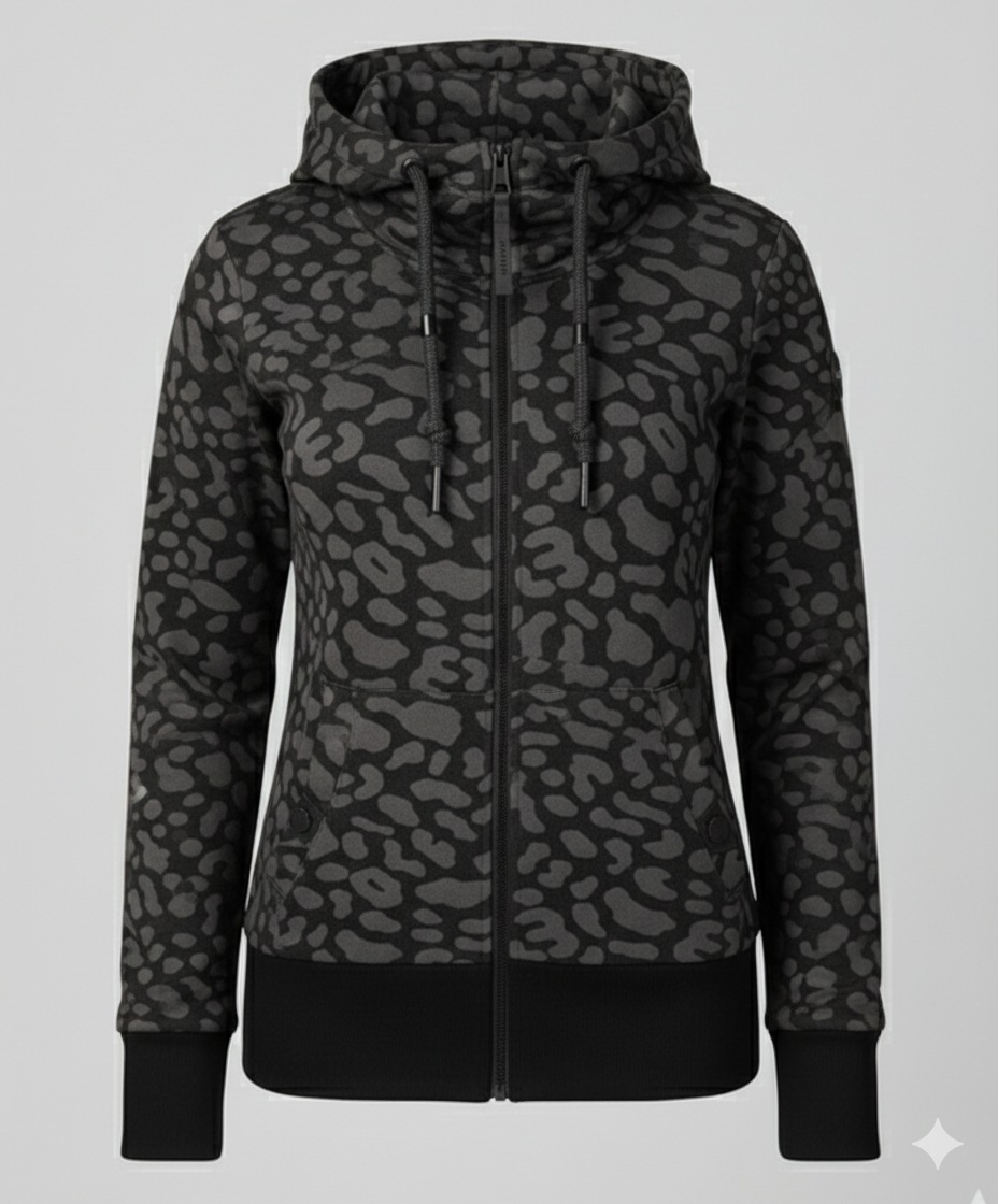 Thumbnail - Ragwear Kapuzensweatjacke "RYLIE PRINT ZIP O"