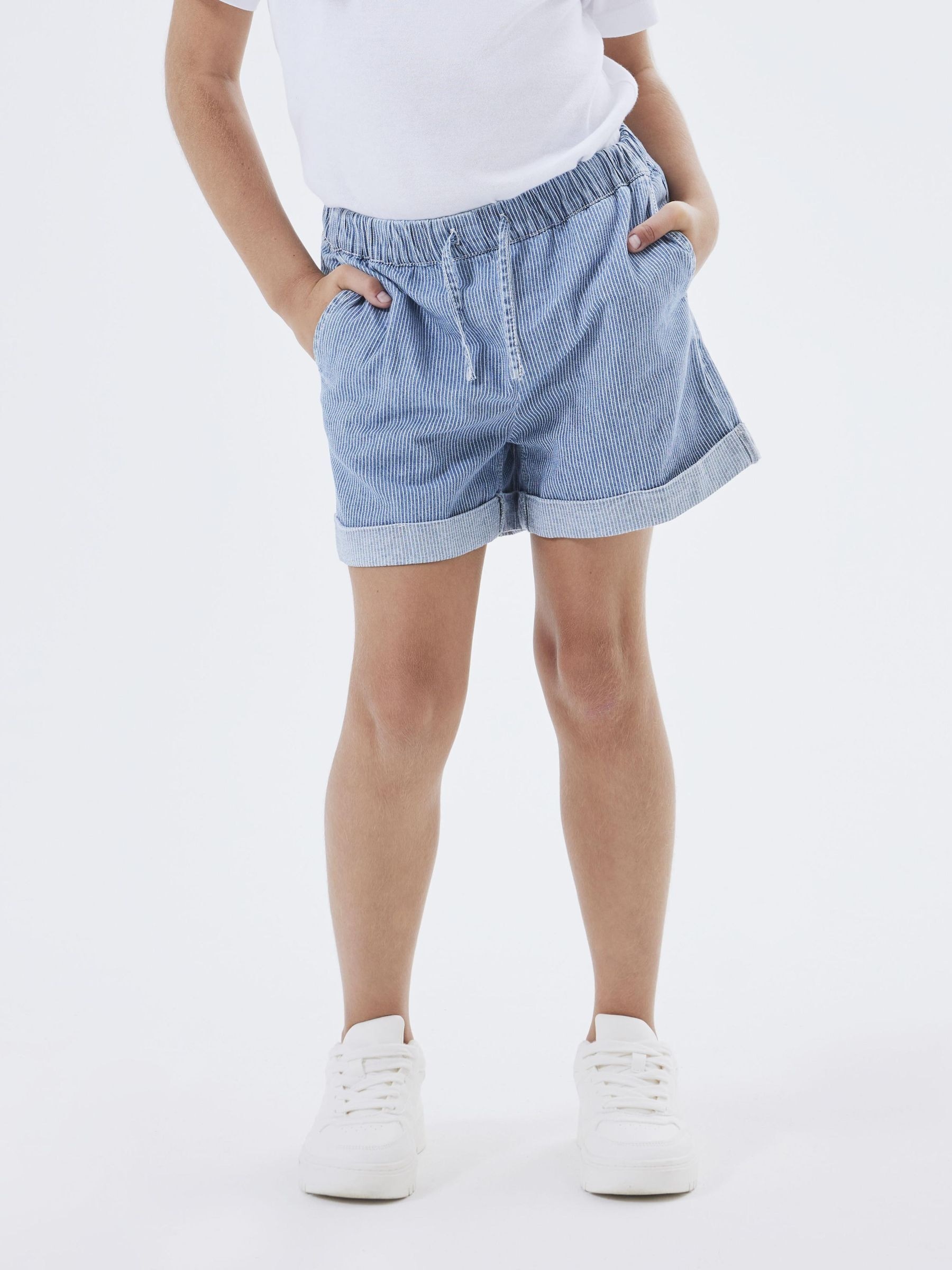 Shorts »NKFBELLA HW WIDE DNM SHORTS 4405-IP NOOS«