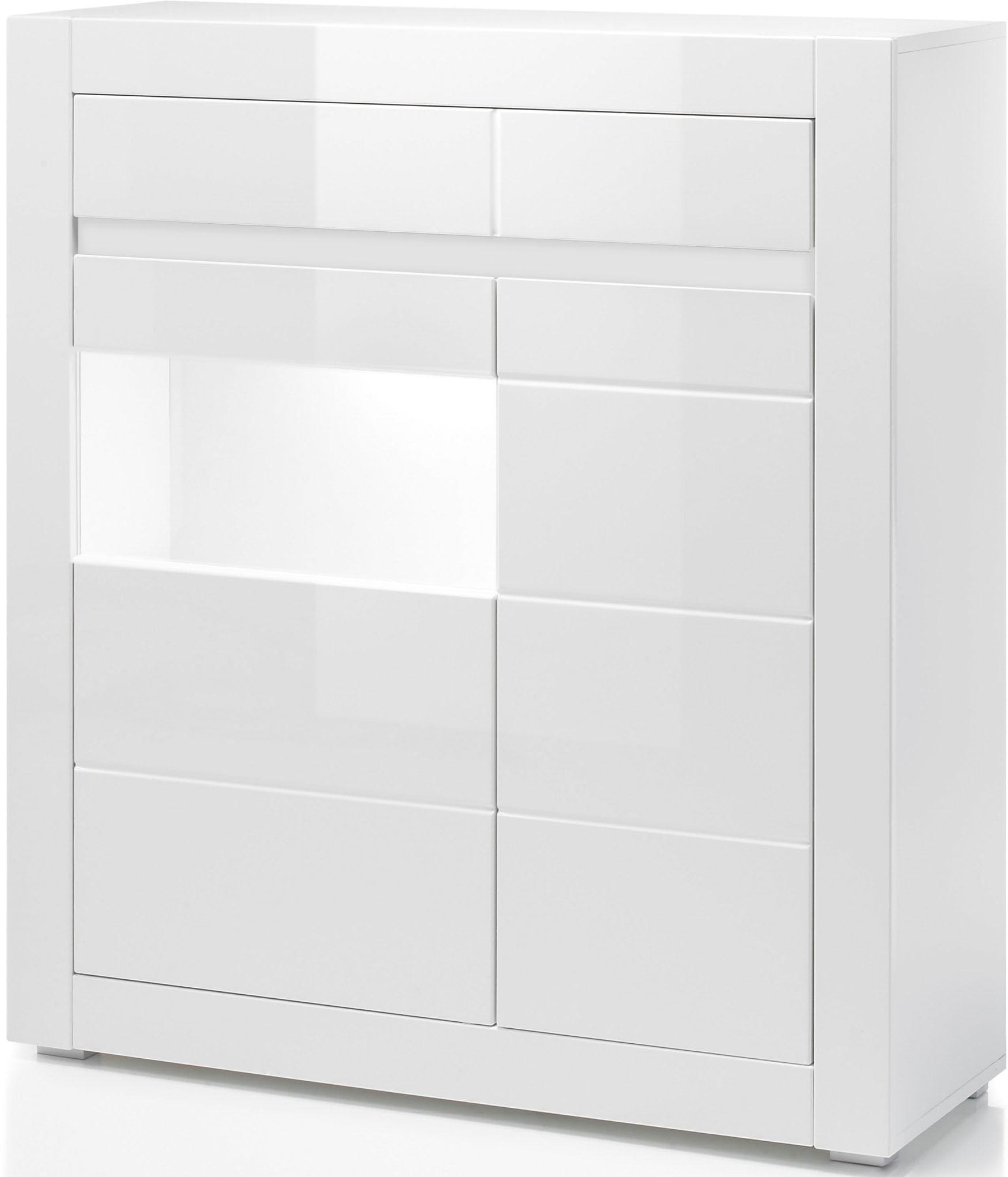 BAUR Vitrine borchardt »Florenz«, 125 cm | Höhe Möbel