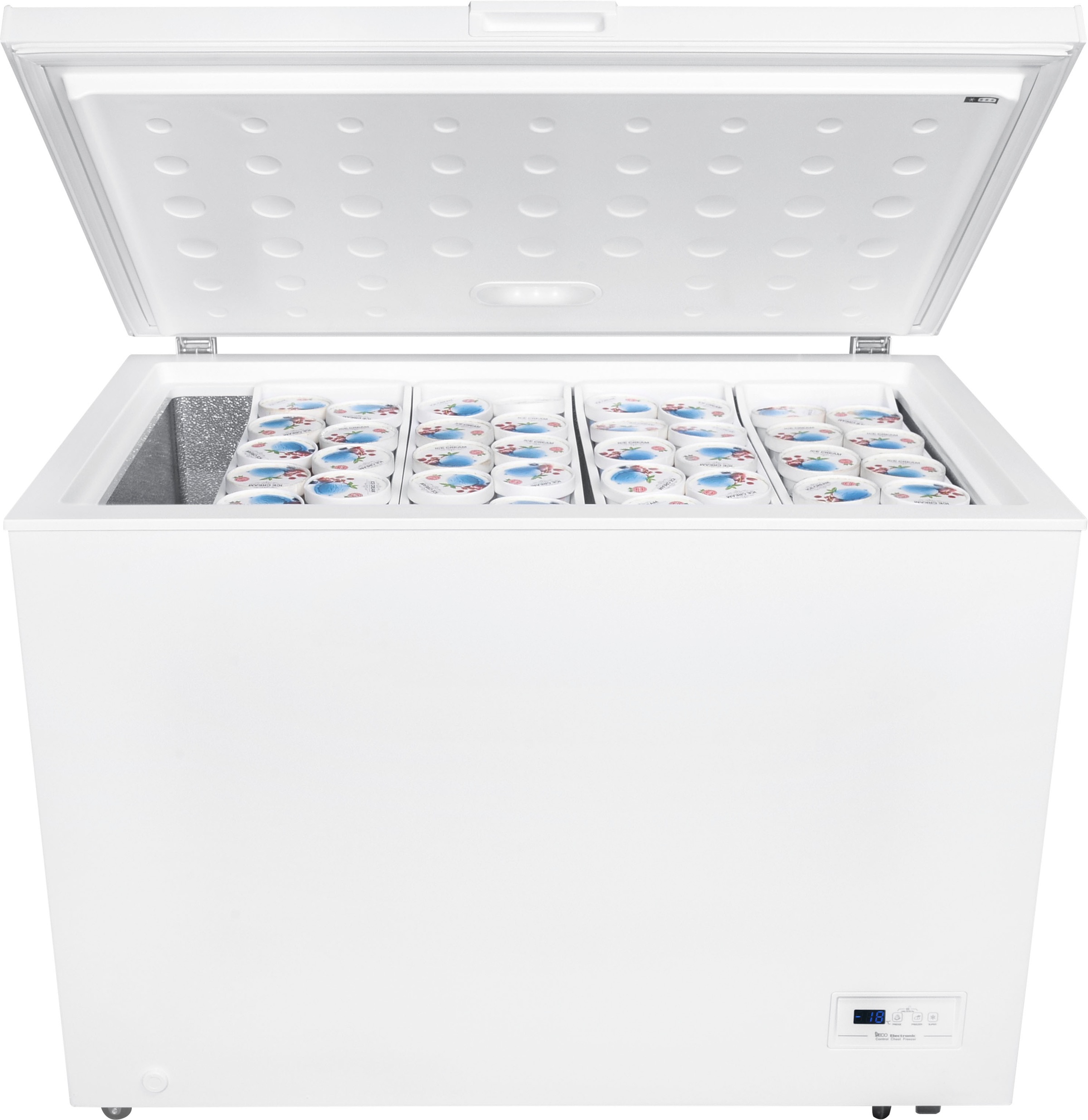 Hanseatic Gefriertruhe "HGT85112DE" 84,5 cm hoch 112 cm breit Schnellgefrie günstig online kaufen