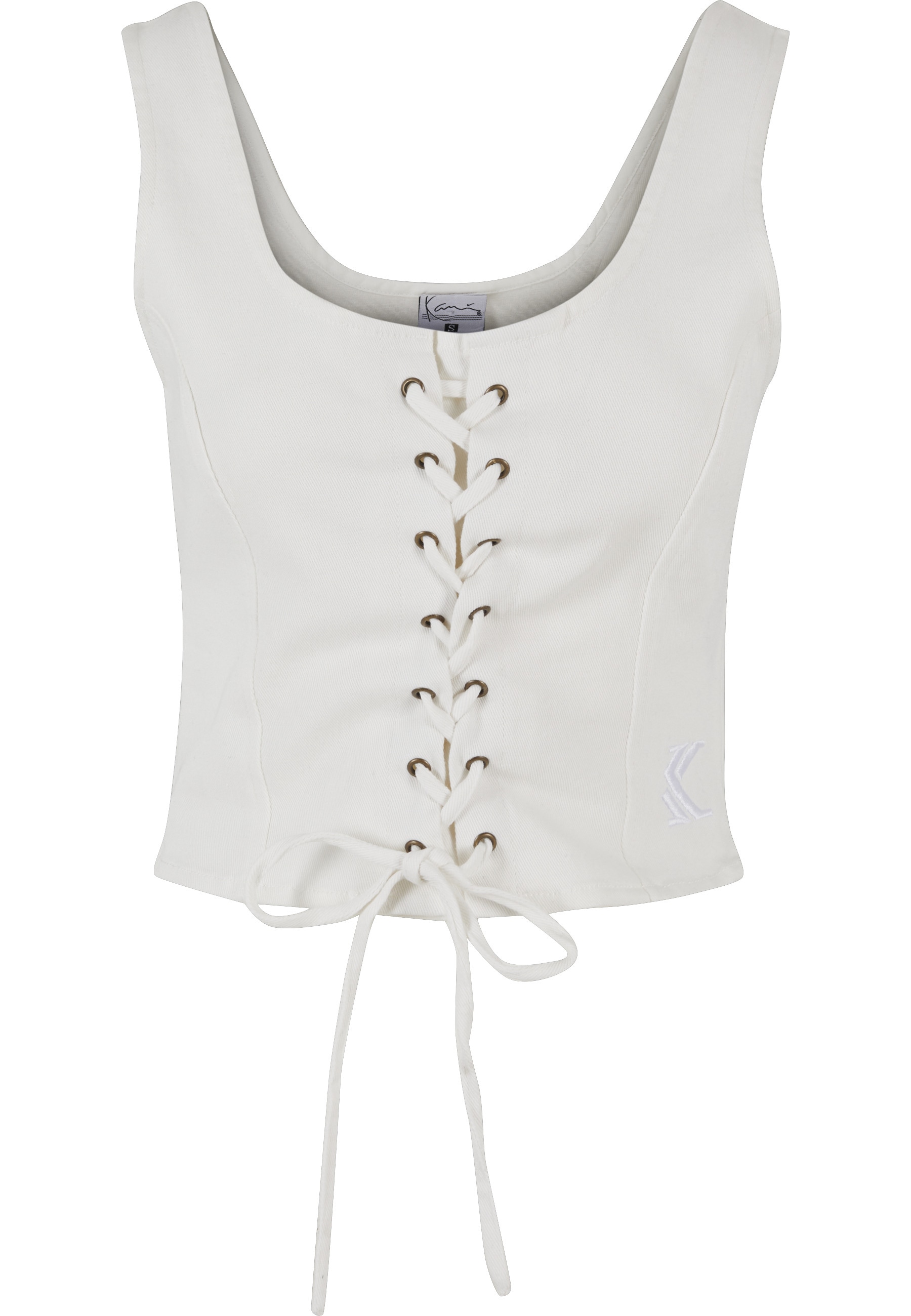 Karl Kani Tanktop "Karl Kani Damen KW241-003-1 Karl Kani KK Og Lace Up Cors günstig online kaufen