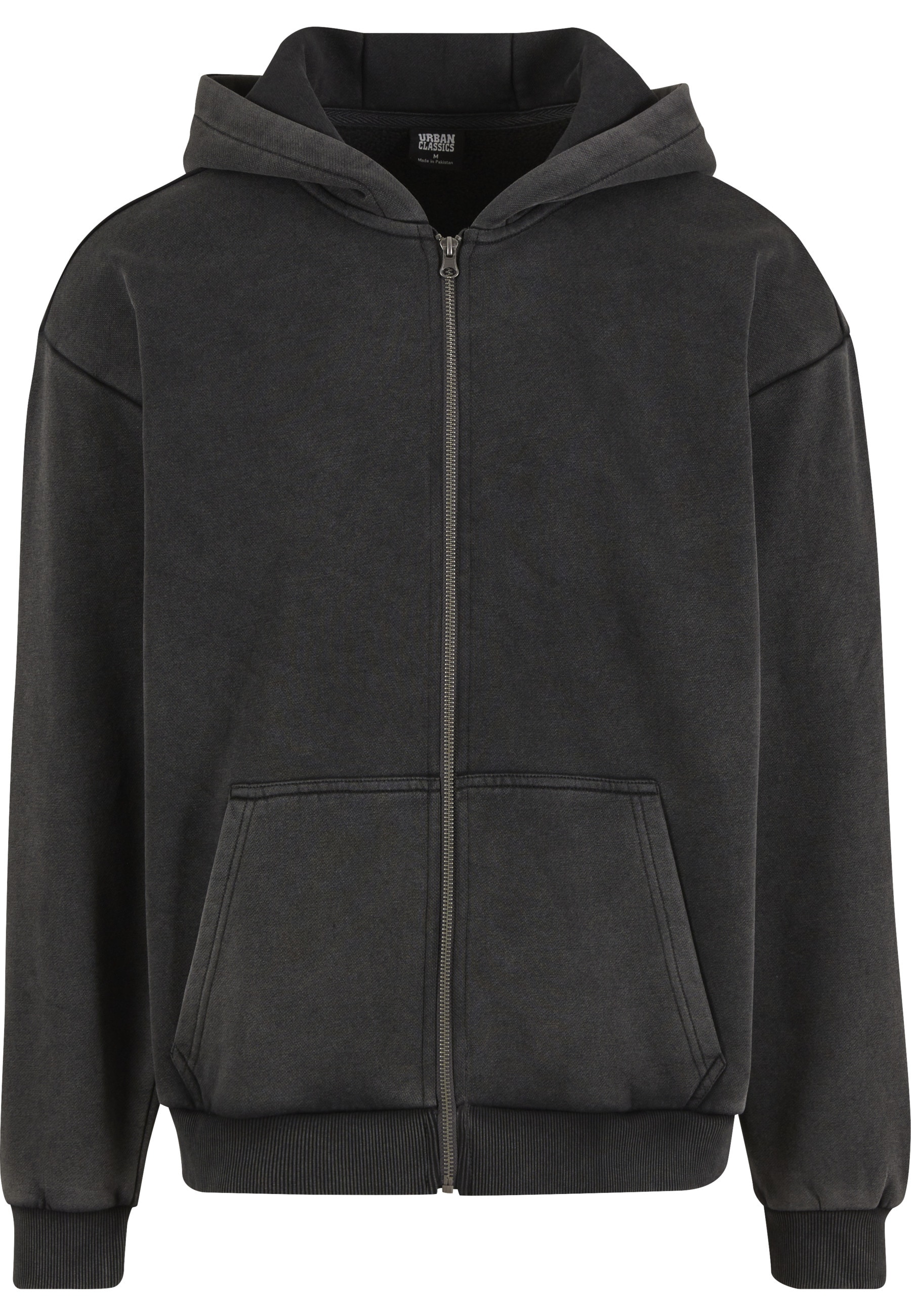 URBAN CLASSICS Sweatjacke »Urban Classics Vintage Heavy Zip Hoodie«