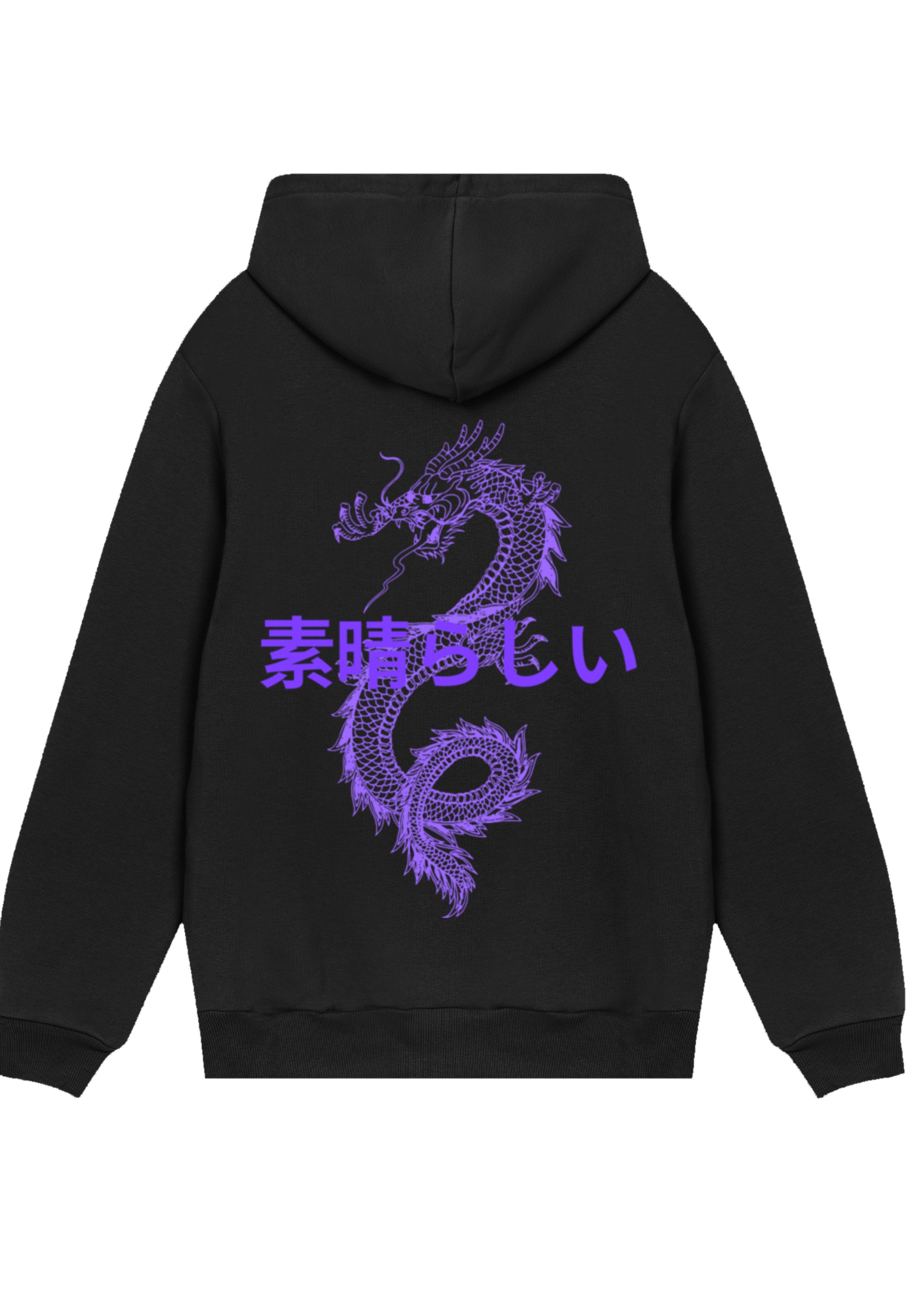 F4NT4STIC Kapuzenpullover »Drache Japan«, Premium Qualität