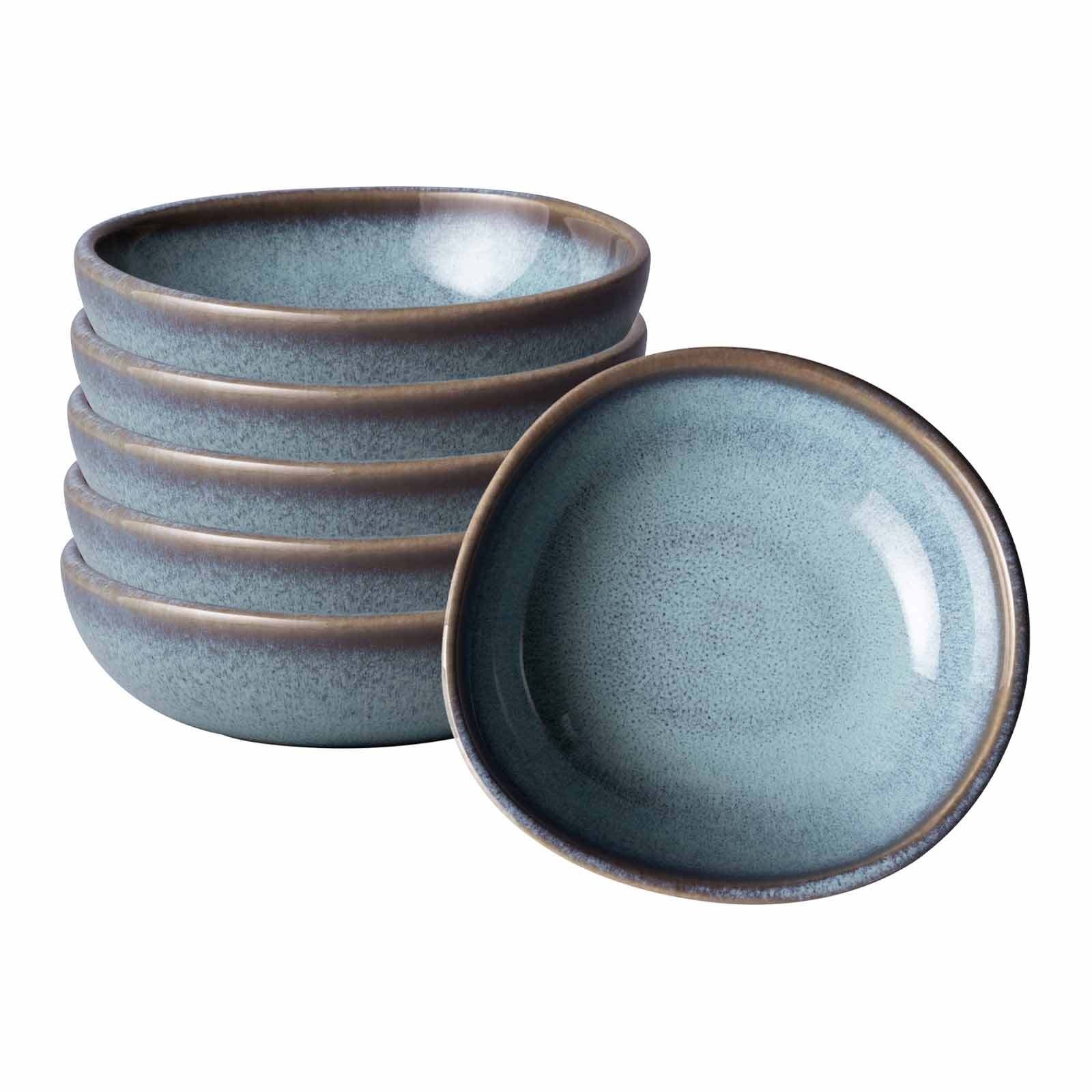 Schale "Schälchen Lave 60 ml 6er Set", blau, LIKE. BY VILLEROY & BOCH, Schüsseln