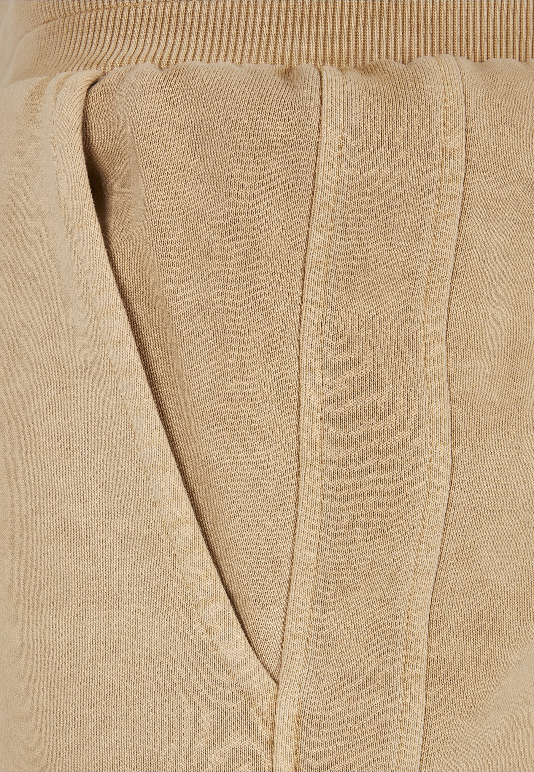 URBAN CLASSICS Jogginghose »Urban Classics Herren Heavy Terry Garment Dye Slit Sweatpants«