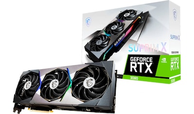 MSI Grafikkarte »GeForce RTX 3080 SUPRIM X 12G LHR«, 12 GB, GDDR6X kaufen