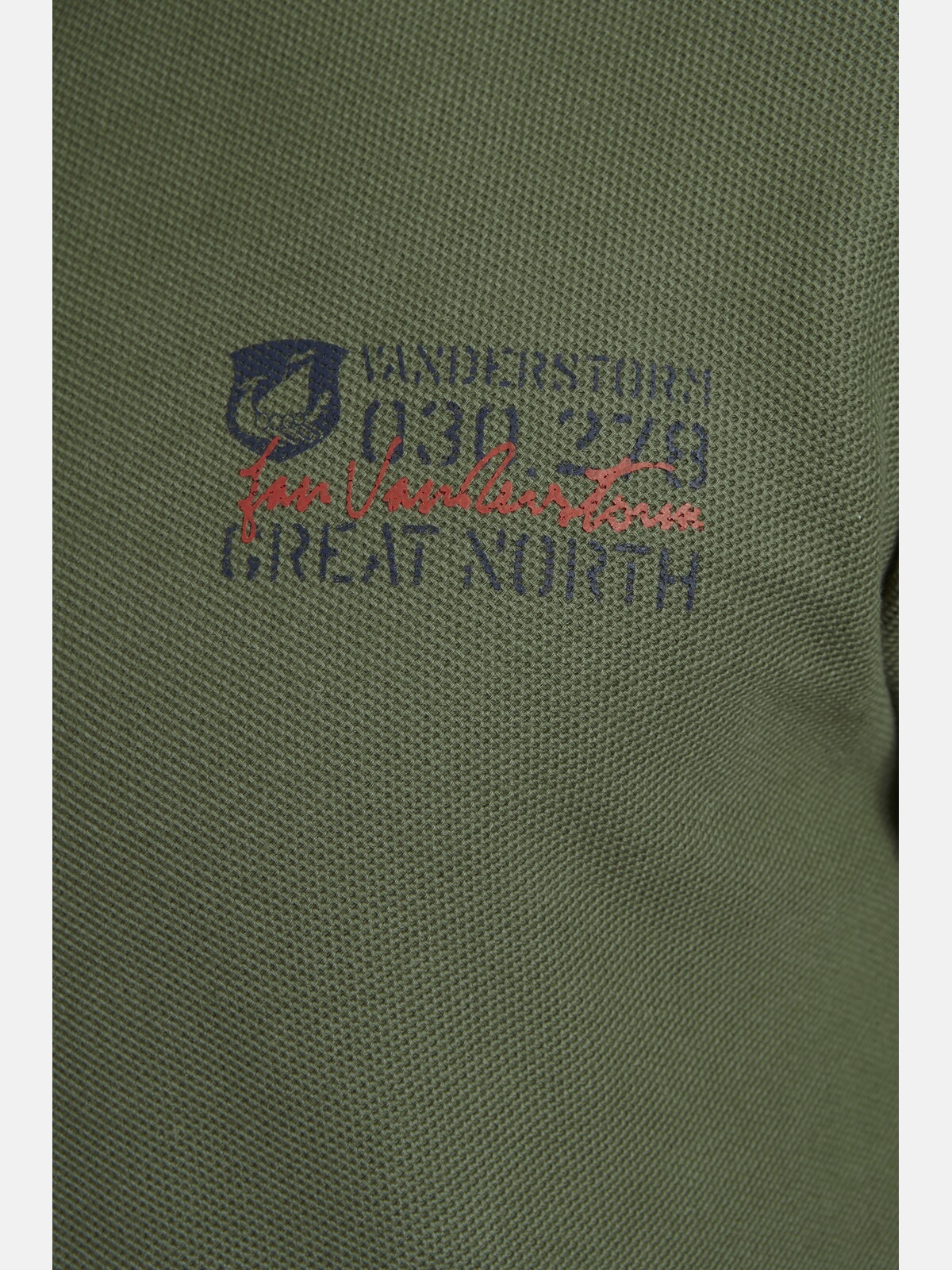 Jan Vanderstorm Langarm-Poloshirt »Langarmshirt IVOR«