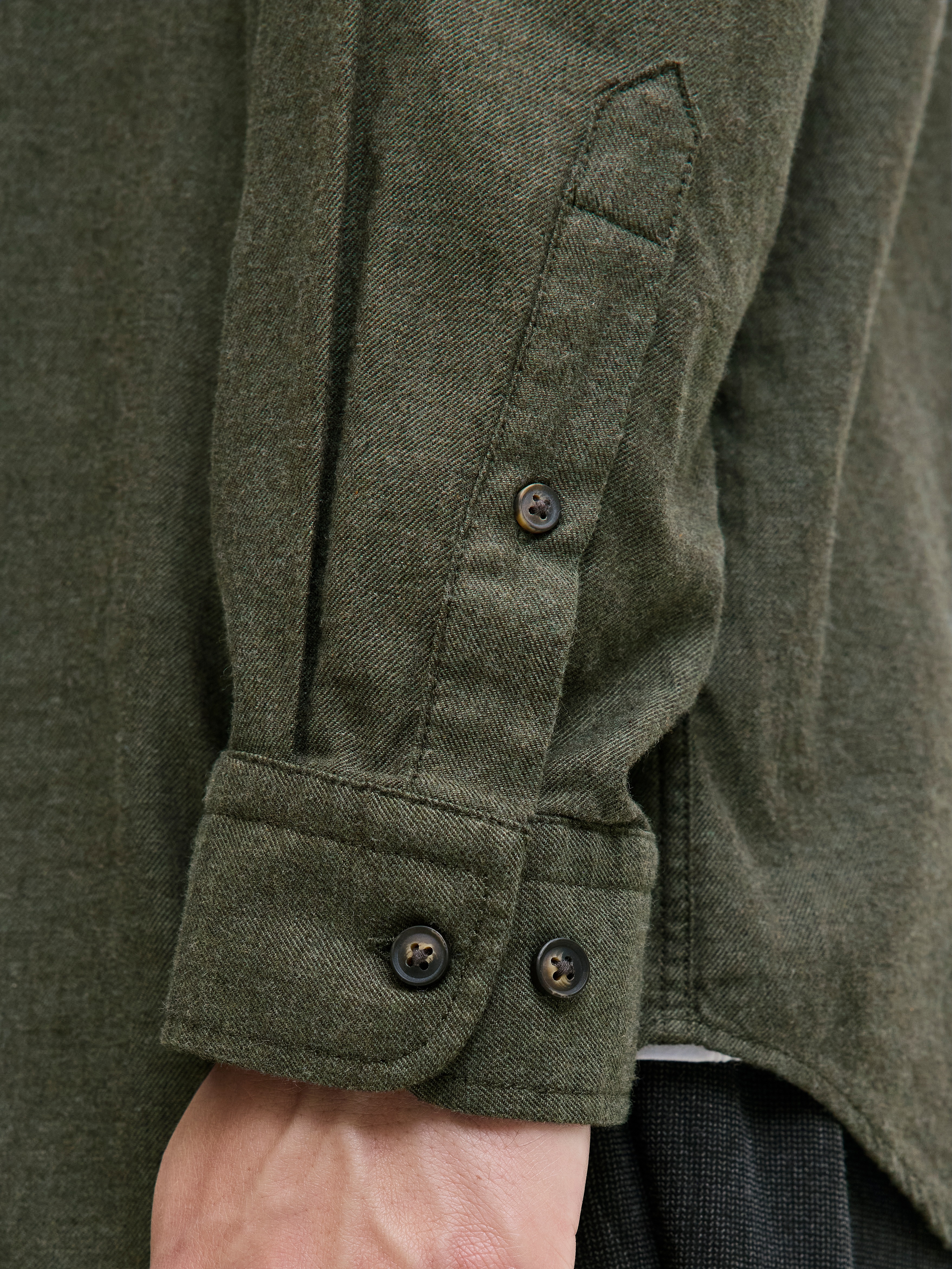 Thumbnail - Jack & Jones Langarmhemd "JJECLASSIC MELANGE SHIRT L/S NOOS"