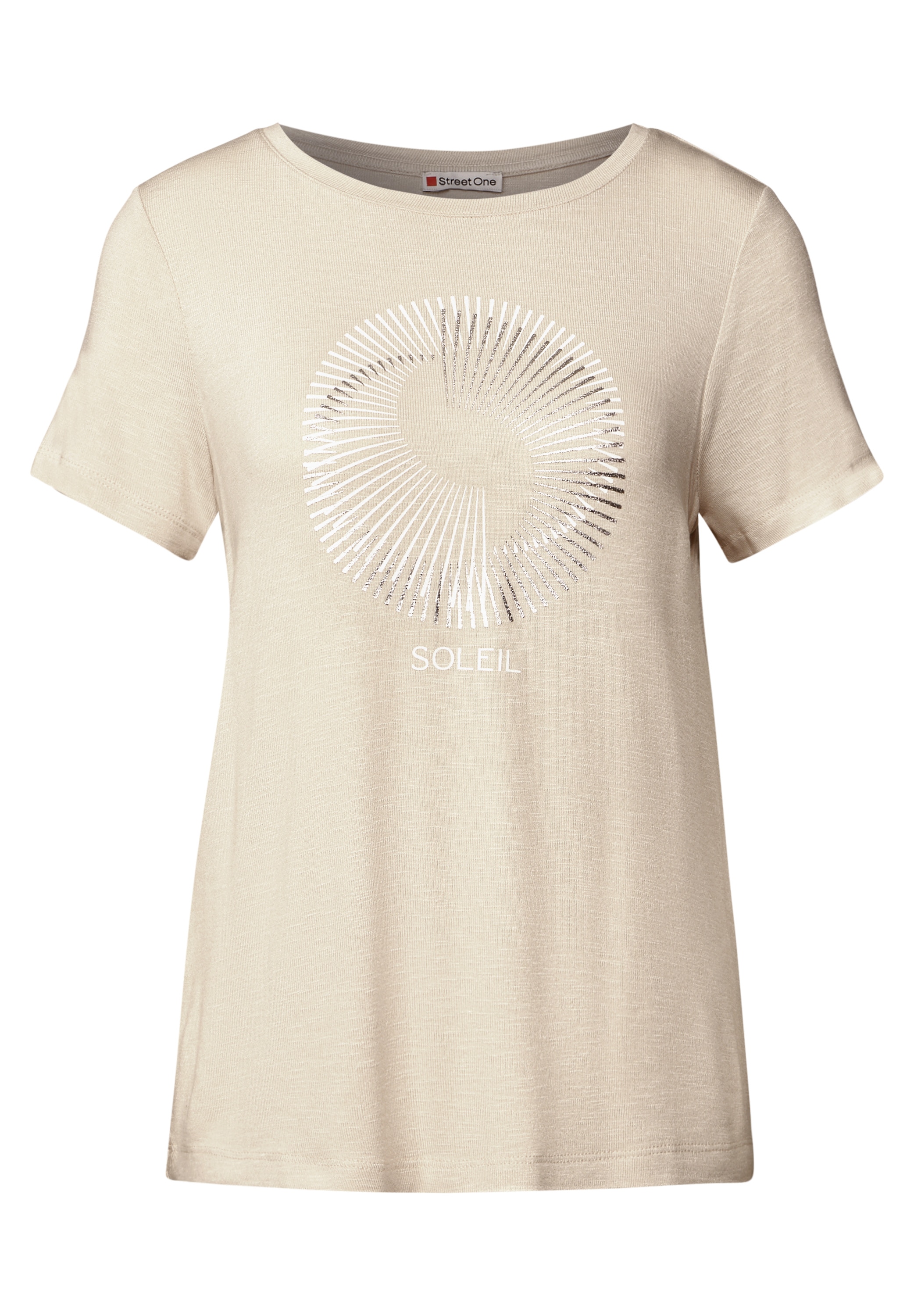 STREET ONE Print-Shirt, mit Rundhalsausschnitt