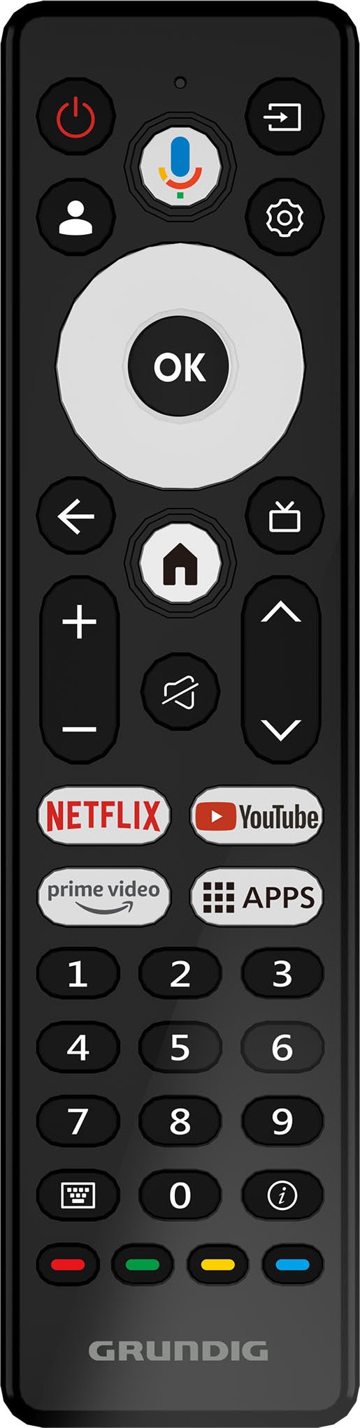 Grundig LED-Fernseher »65 VOE 74 EL6T00«, 4K Ultra HD, Google TV