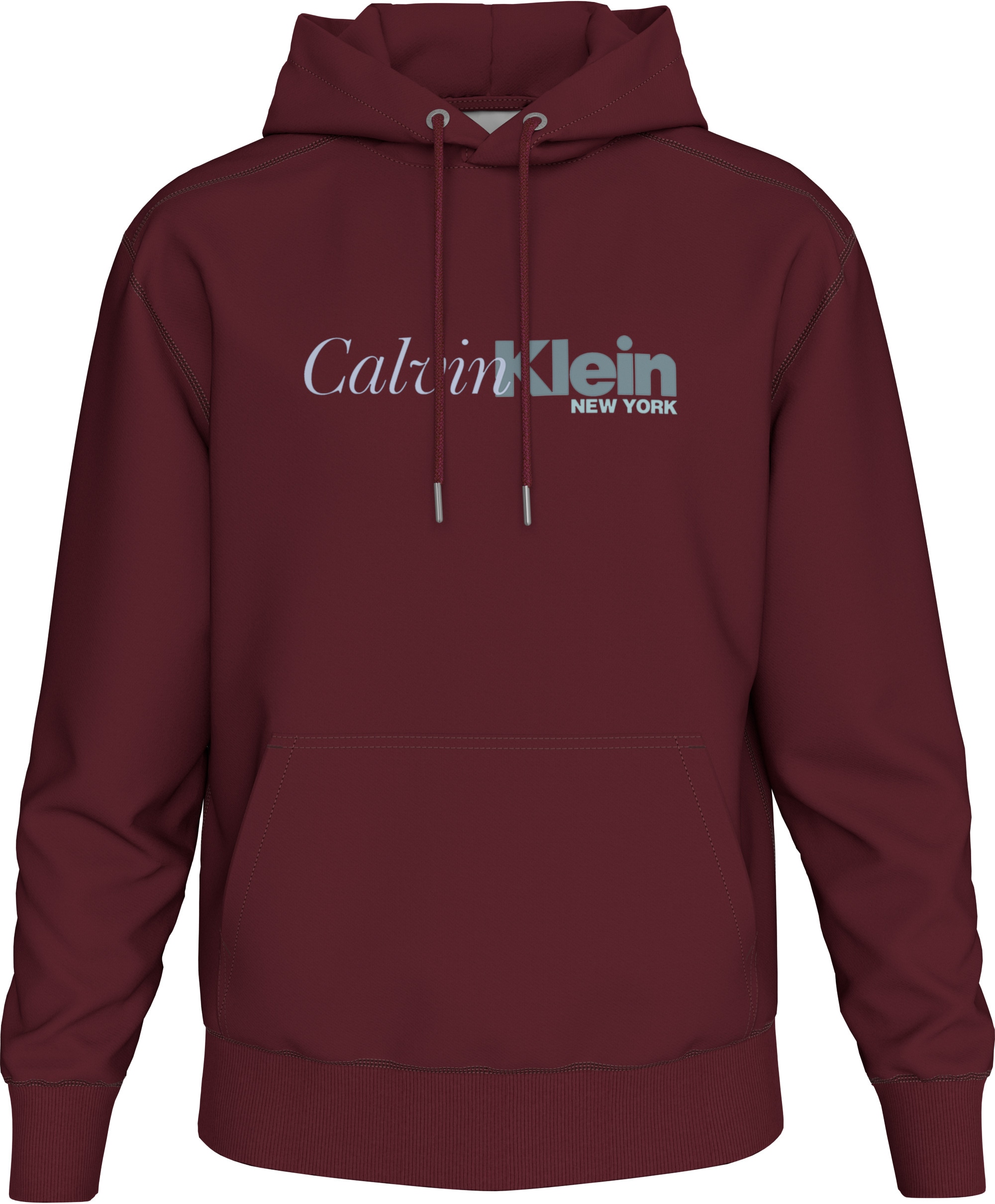 Calvin Klein Kapuzensweatshirt "LS EU 350TERRY CURSIVE GRAPHIC H", regular günstig online kaufen