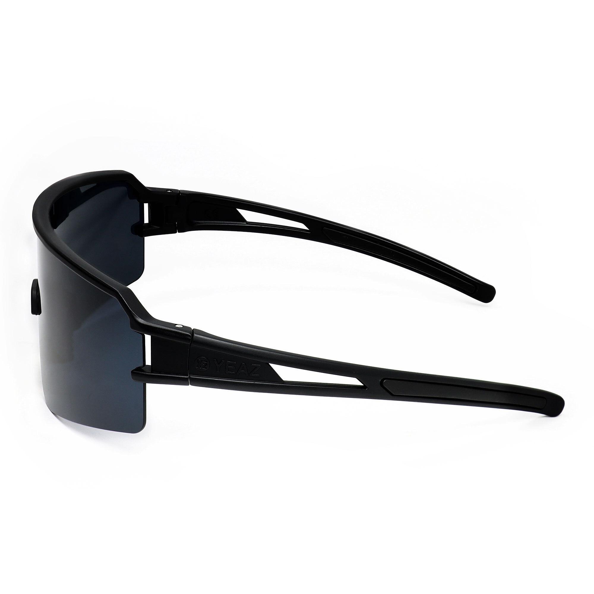 Sportbrille YEAZ "Sport-Sonnenbrille schwarz SUNSPOT", Damen, schwarz (schwarz, schwarz), Sonnenbrillen 2