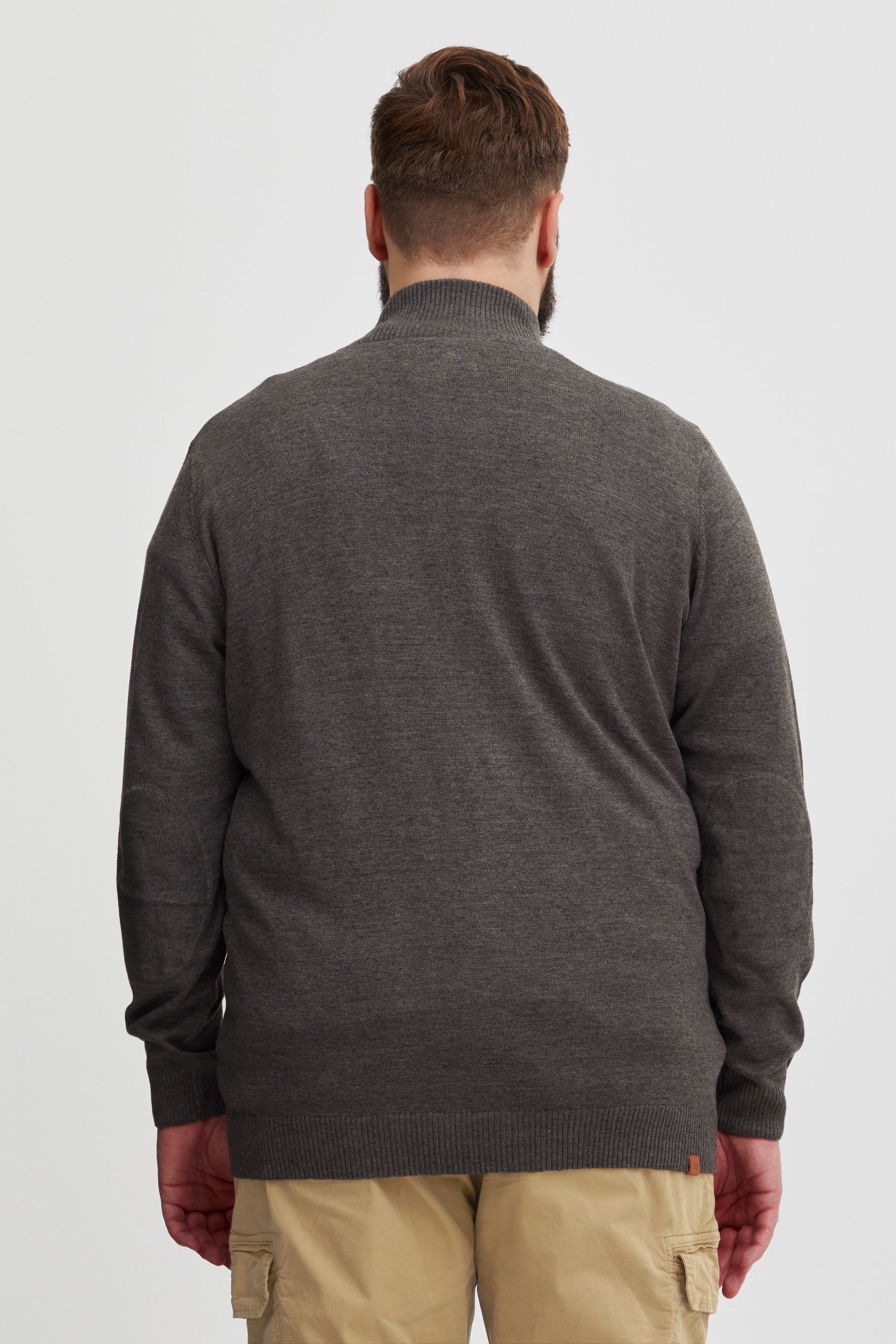 BLEND BHNorman Big & Tall Cardigan Charcoal Mix 5XL 3