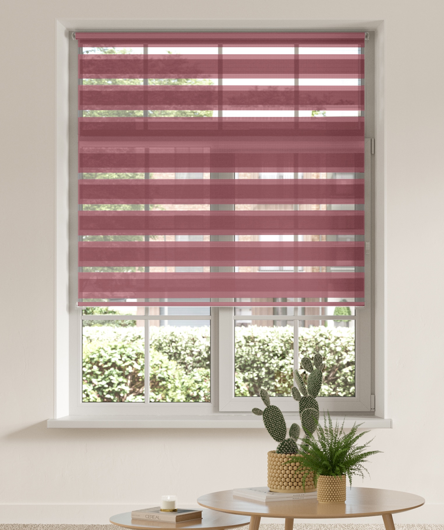 OTTO home Doppelrollo "MARANO" Lichtschutz Sichtschutz Verdunkelung ohne Bohren freihängend Rollo, Fixmaß, Bestseller mit Klemmträgern, für Fenster & Tür