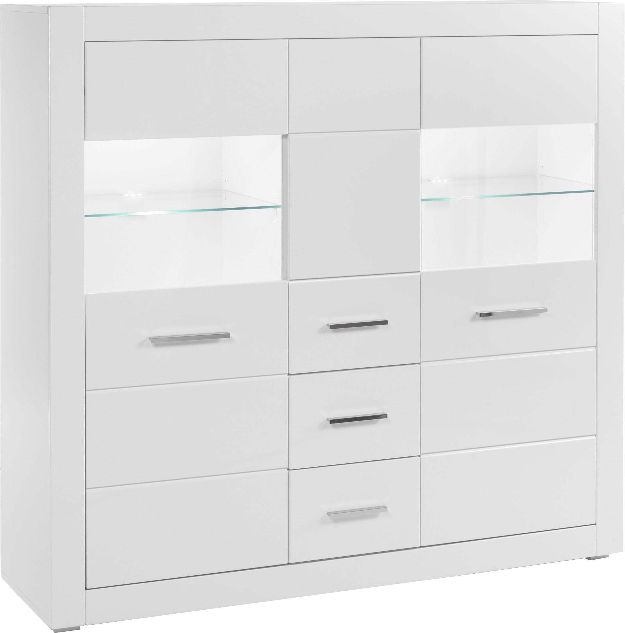 Home affaire Highboard "BIANCO" Breite 149 cm günstig online kaufen