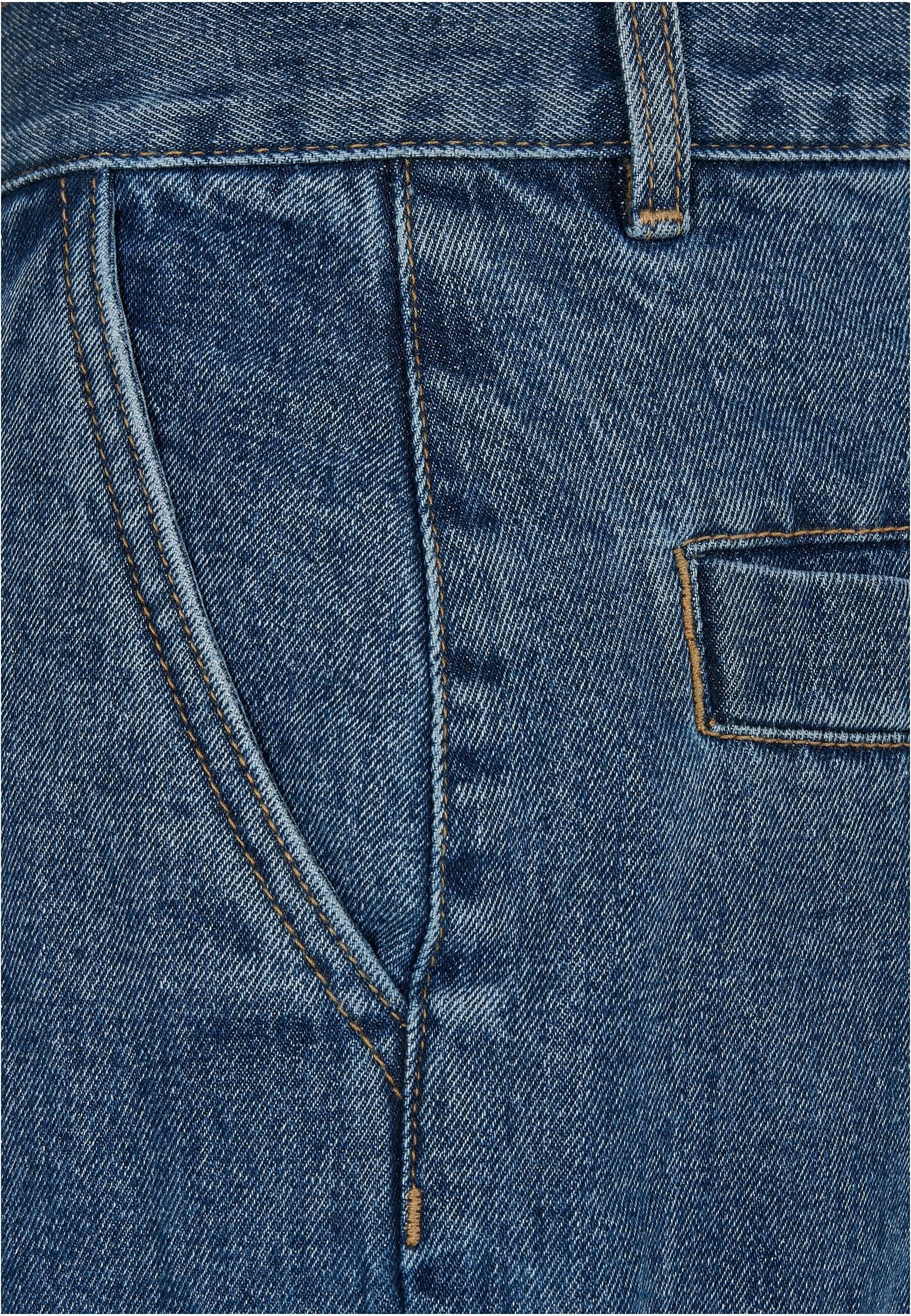 URBAN CLASSICS Cargoshorts »Urban Classics Herren Organic Denim Cargo Shorts«, (1 tlg.)