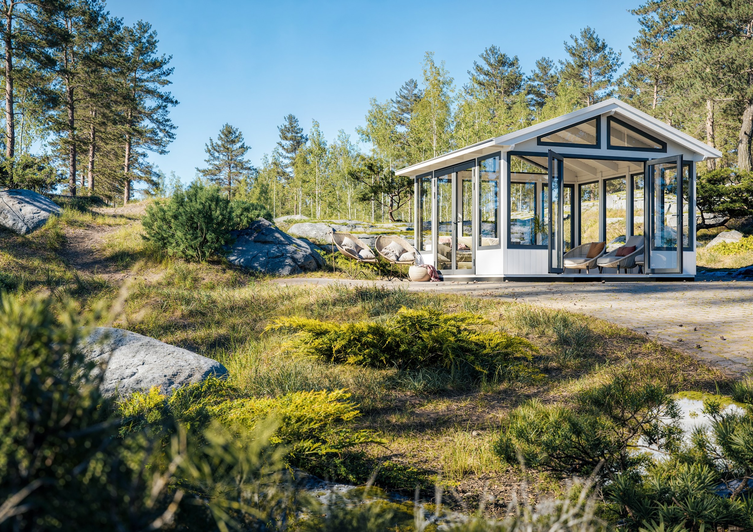 Palmako Holzpavillon »Isabella« BxTxH: 465x465x315 cm