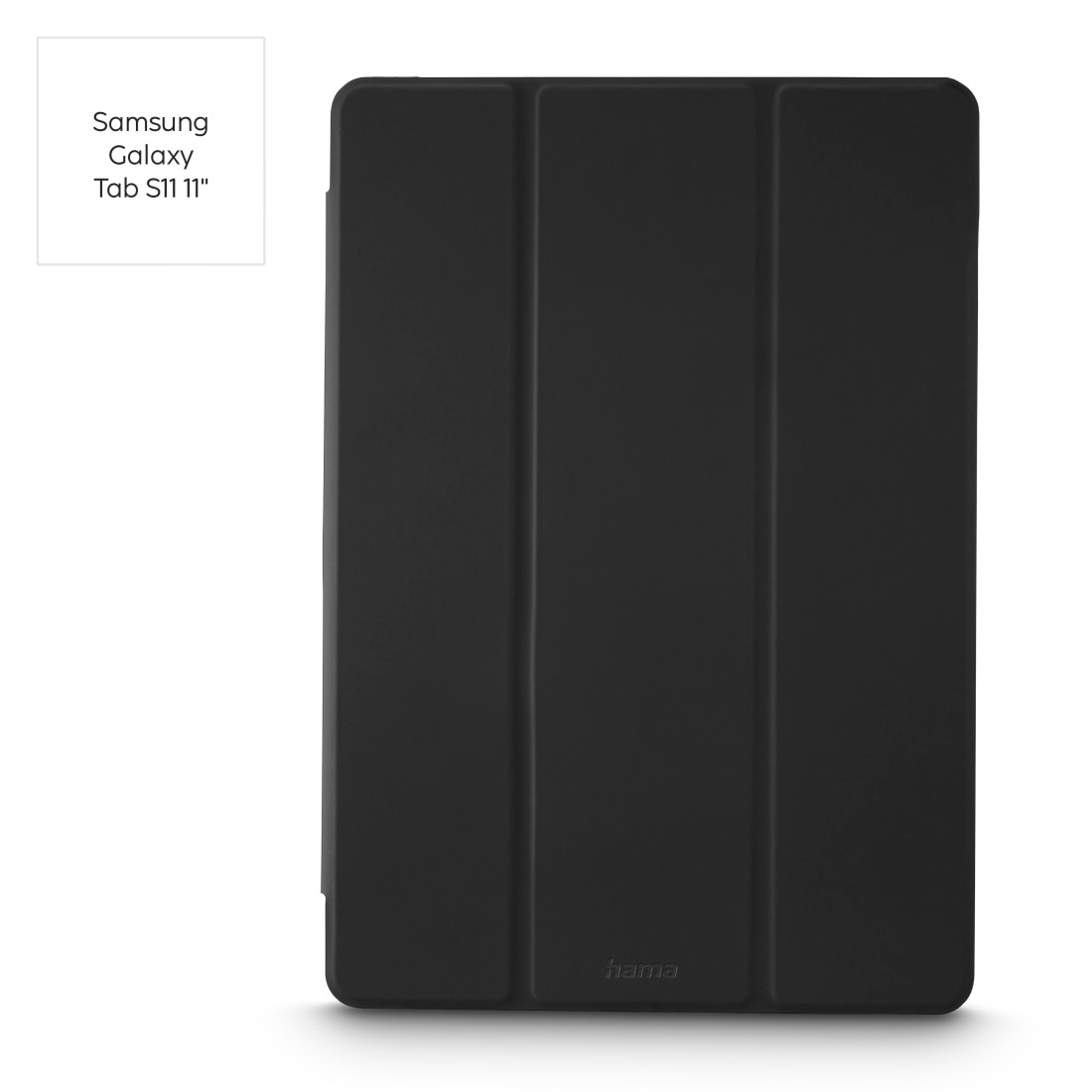 Hama Tablettasche »Tablethülle für Samsung Galaxy Tab S11 11 Zoll« Standfunktion, Stiftfach, Auto Wake Sleep, transparent, leicht, robust