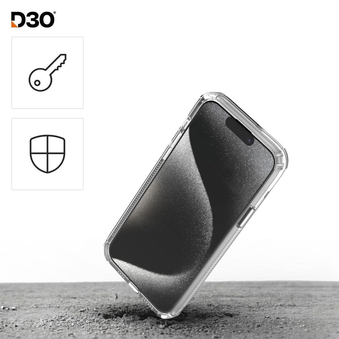 Hama Displayschutzglas »Displayschutz für iPhone 16 Pro (Panzerglasfolie, D3O, Montagehilfe)«, für iPhone 16 Pro