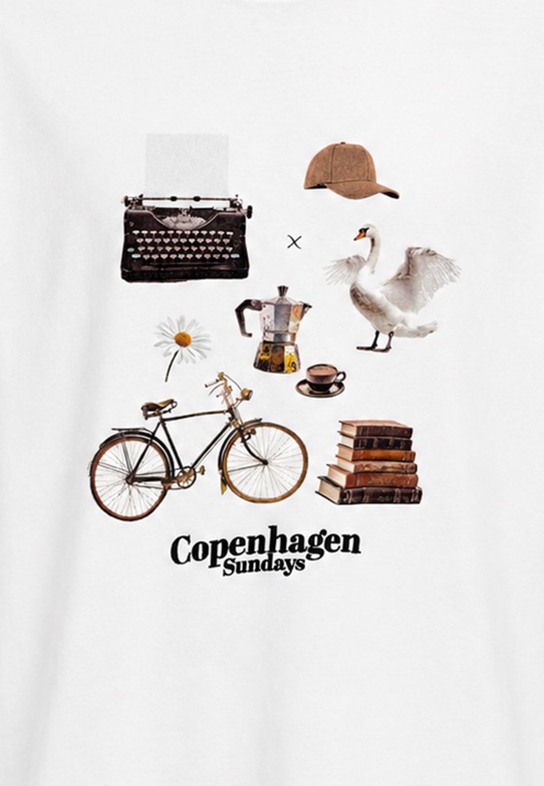 Clean Cut Copenhagen T-Shirt »Clean Cut Copenhagen Copenhagen Sundays Organic T-Shirt« 1
