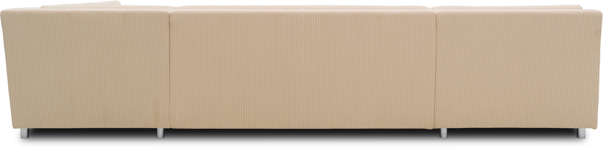 DOMO collection Wohnlandschaft »Treviso incl. Zierkissen, moderne Steppung, XXL: B/T/H: 364/201/83 cm«, wahlweise mit Bettfunktion, in vielen Bezugsarten auch in Cord U-Form