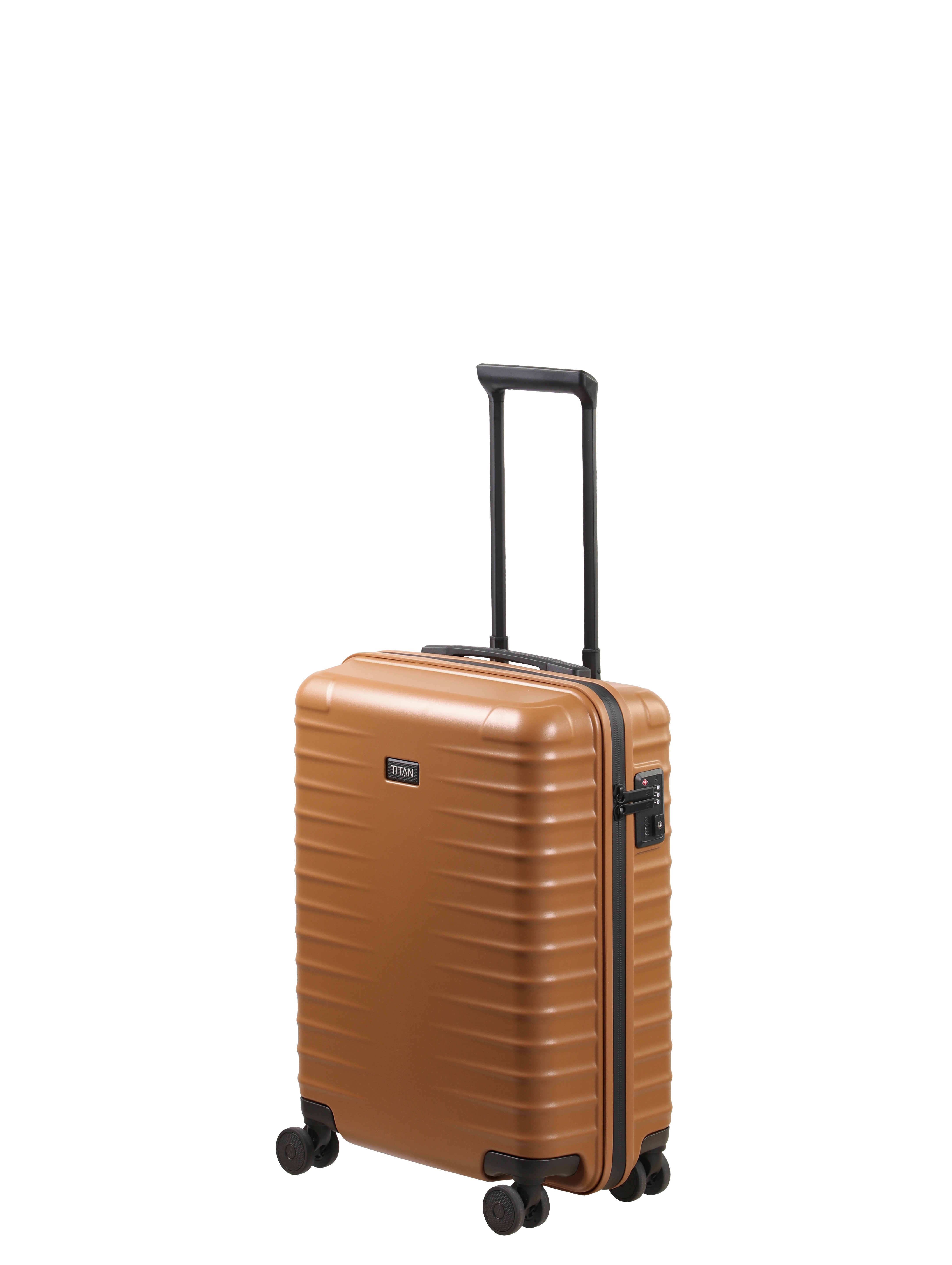 TITAN - Made in Germany Trolley "UPGRADE Koffer Hartschale" 38 l 4 Rollen mit kratzresistenter Oberfläche und cleverer Innenaufteilung