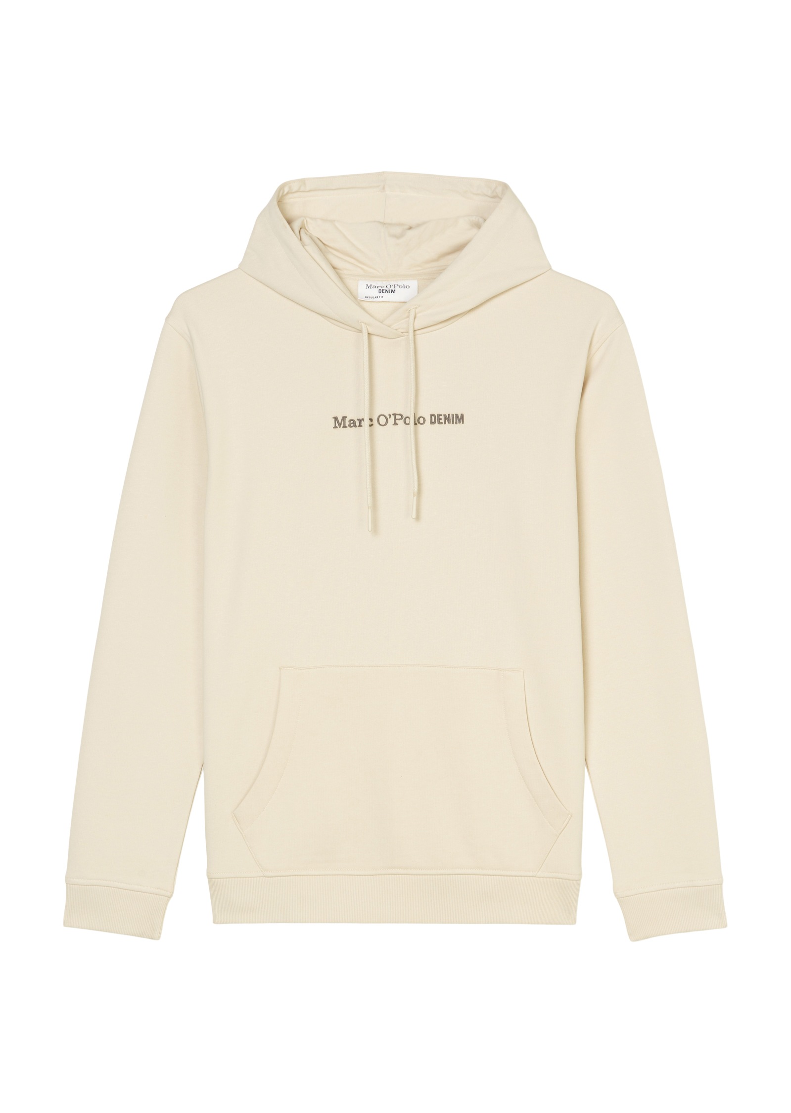 Marc O'Polo DENIM Hoodie, mit kontrastfarbener Logo-Stickerei