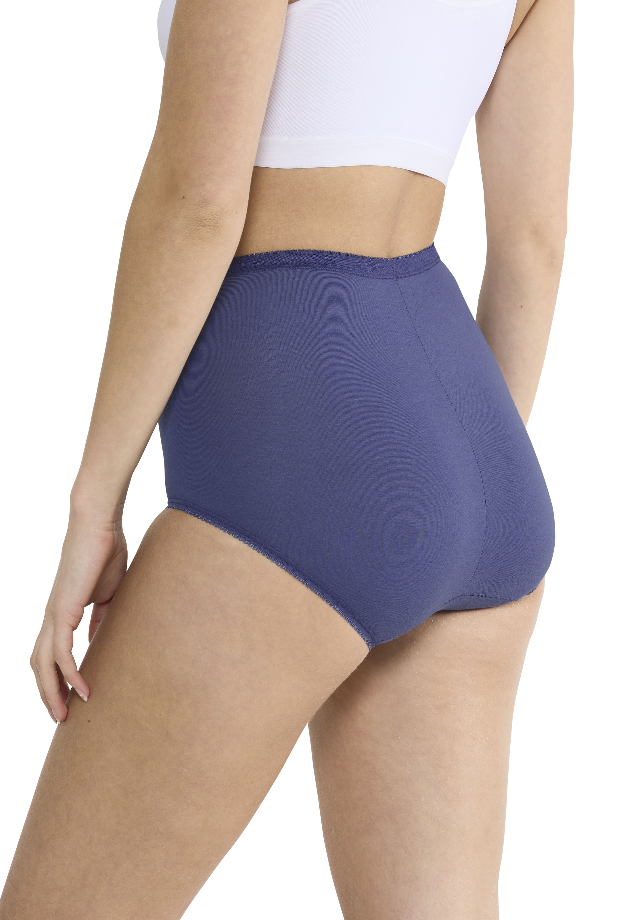 sloggi Slip »Basic+ Maxi C3P«, (3er Pack), perfekter Sitz, weiche Nähte