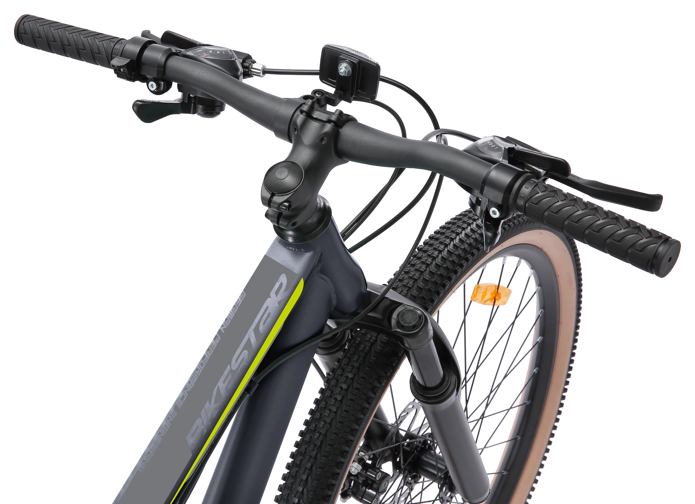 Bikestar Mountainbike 21 Gang Shimano RD-TY300 Schaltwerk Kettenschaltung für Damen und Herren, Kettenschaltung