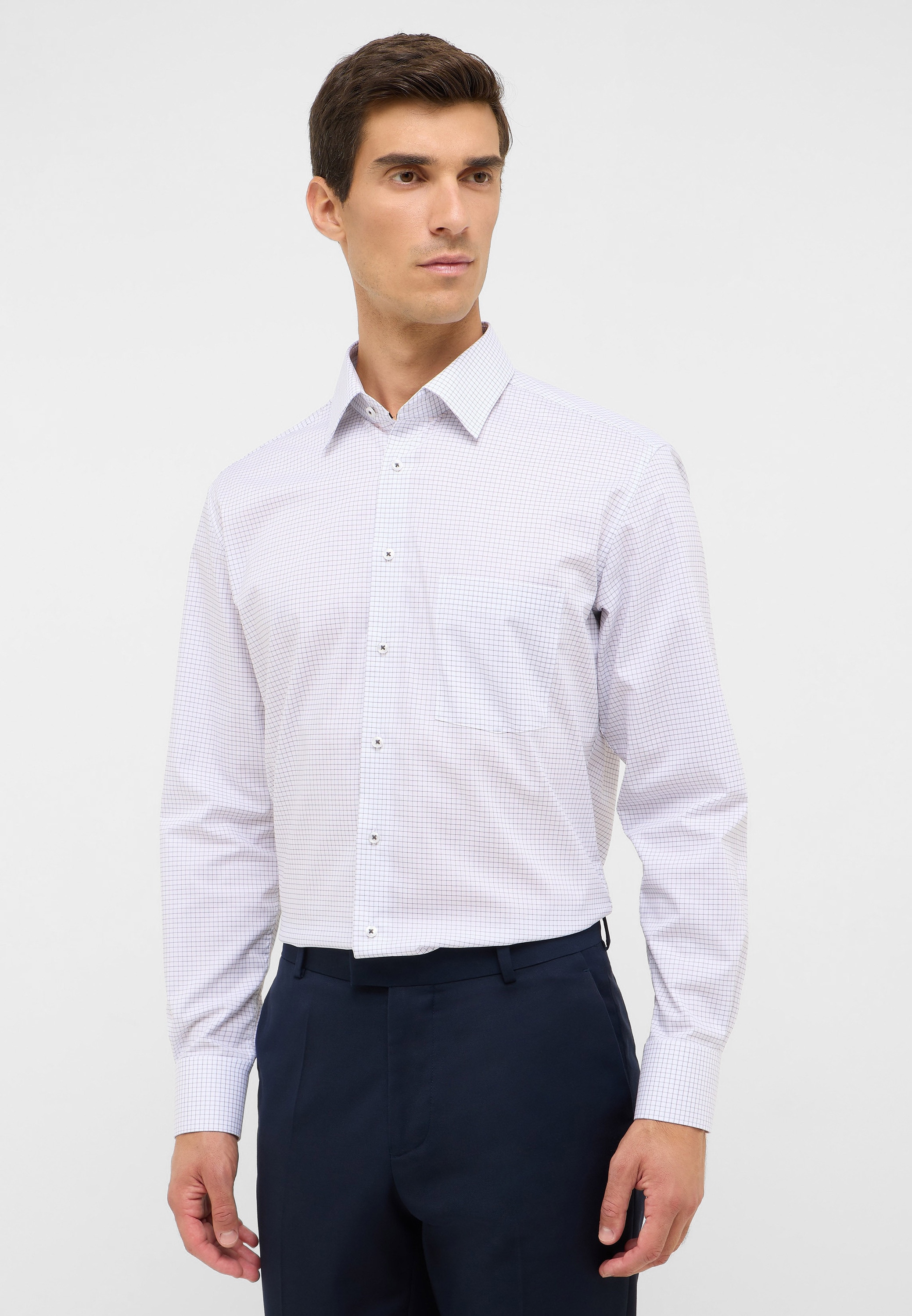 Eterna Langarmhemd "MODERN FIT" NON IRON (bügelfrei) günstig online kaufen