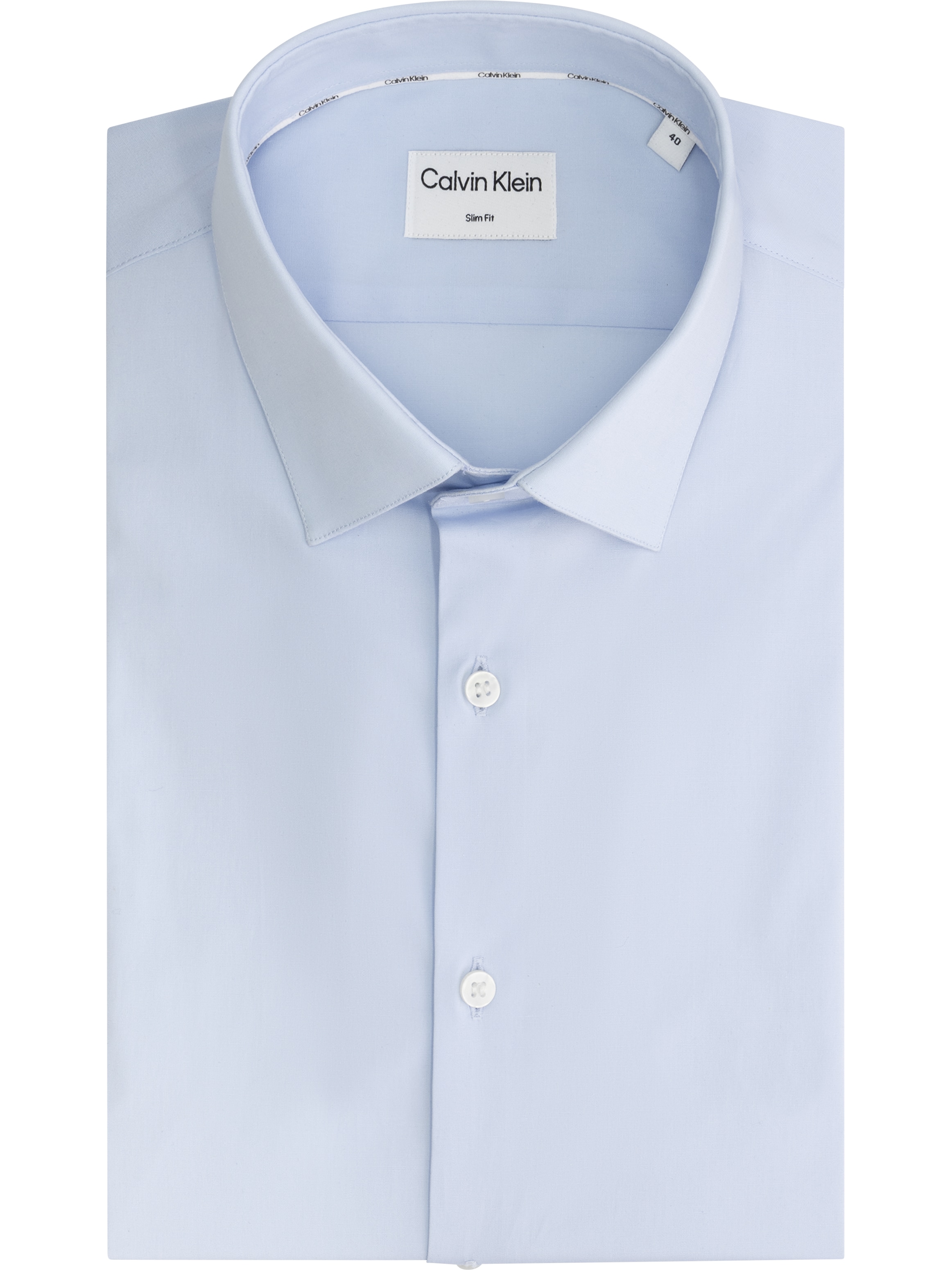 Calvin Klein Businesshemd »SLIM ESNTL POPLIN NOS STR SLD« Mit Monogramm-Stickerei