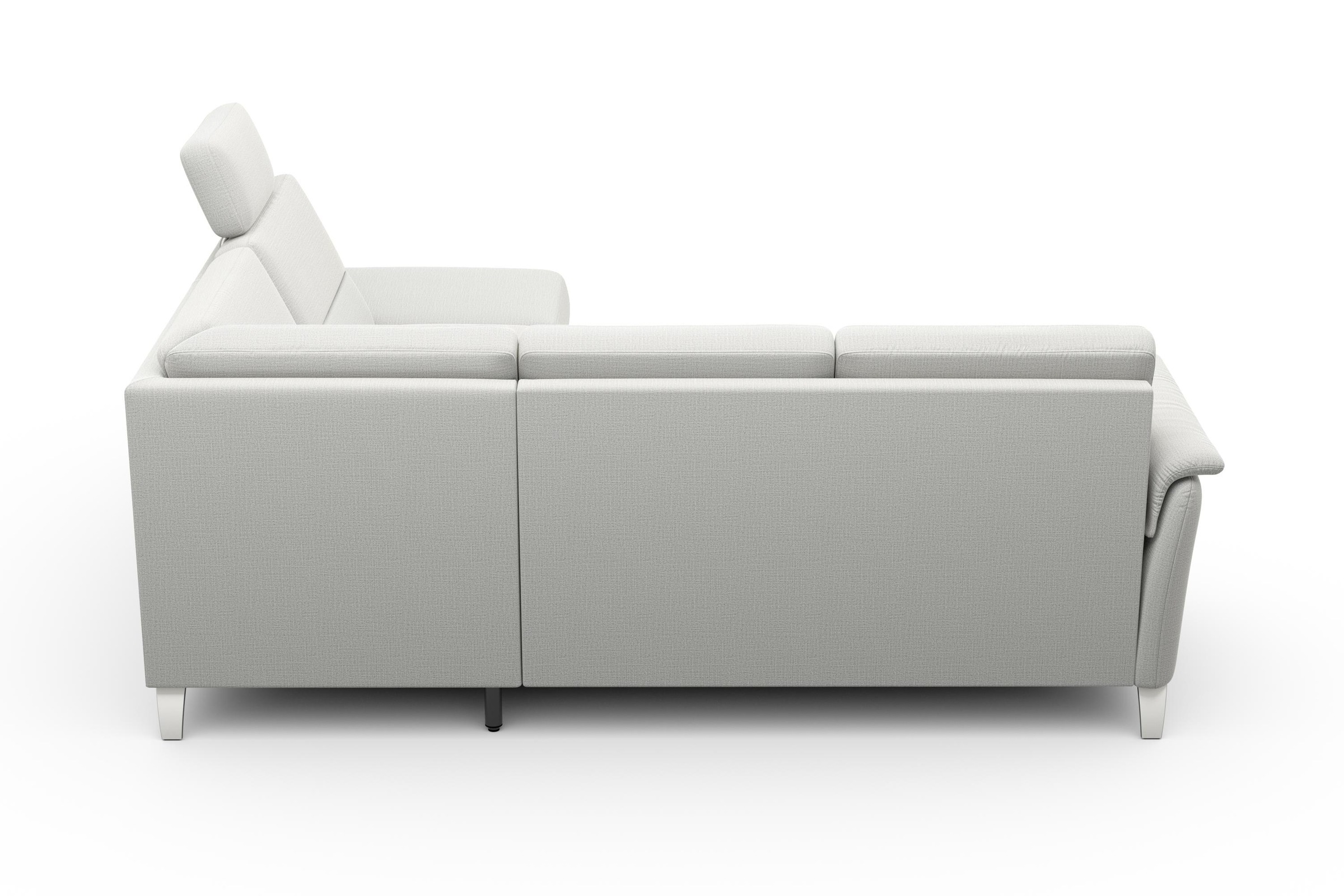 sit&more Ecksofa »Palmera L-Form«, Federkern, wahlweise mit Bettfunktion und mit/ohne Stauraum