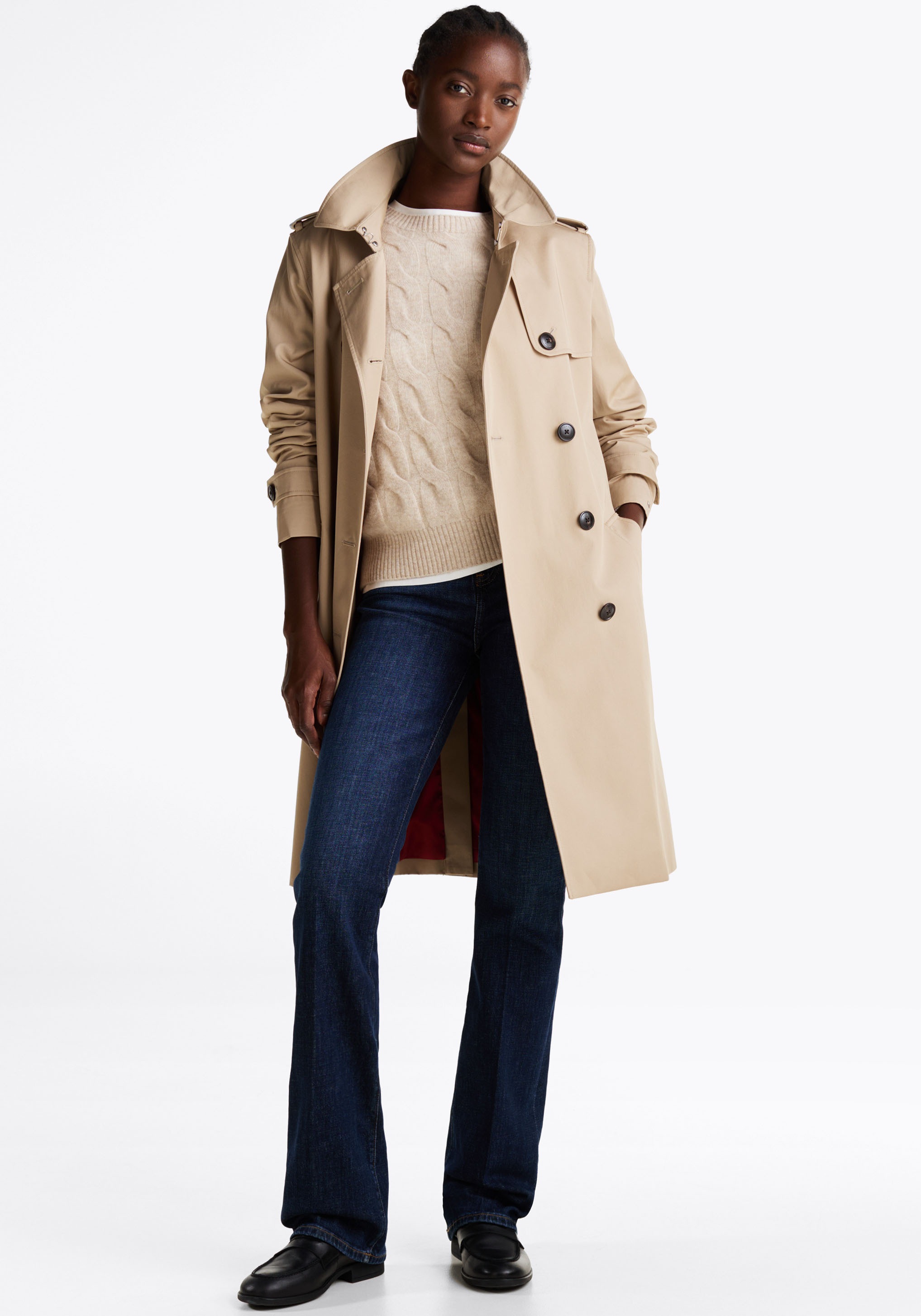 Thumbnail - Tommy Hilfiger Bootcut-Jeans "BOOTCUT RW PATY" mit Tommy Hilfiger Logo-Badge, Regular Waist