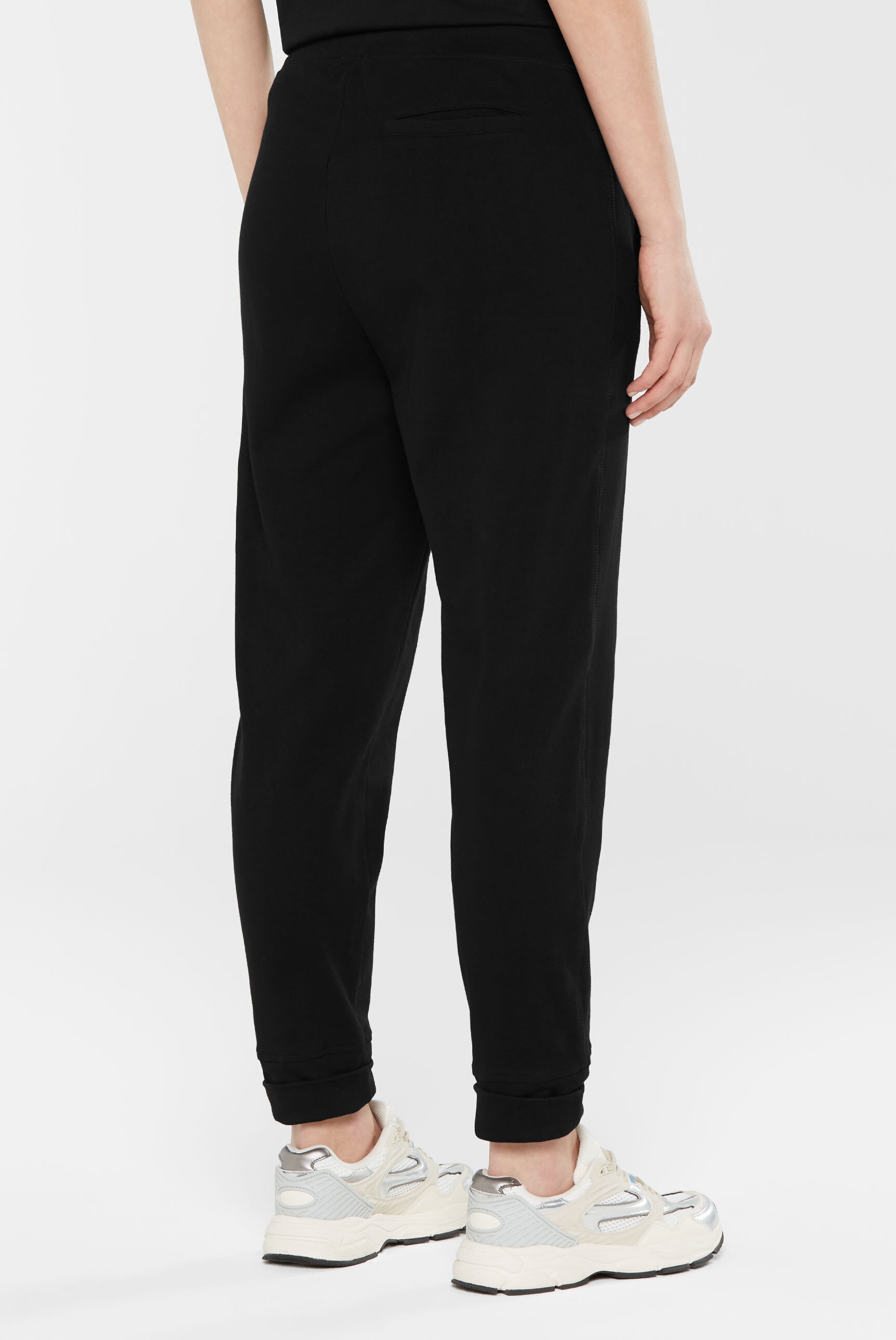 SENSES.THE LABEL Sporthose  mit Elastikbund und Kordel