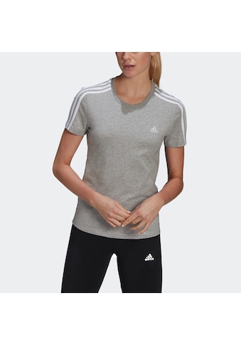 adidas Sportswear T-Shirt »LOUNGEWEAR ESSENTIALS SLIM 3-STREIFEN« kaufen