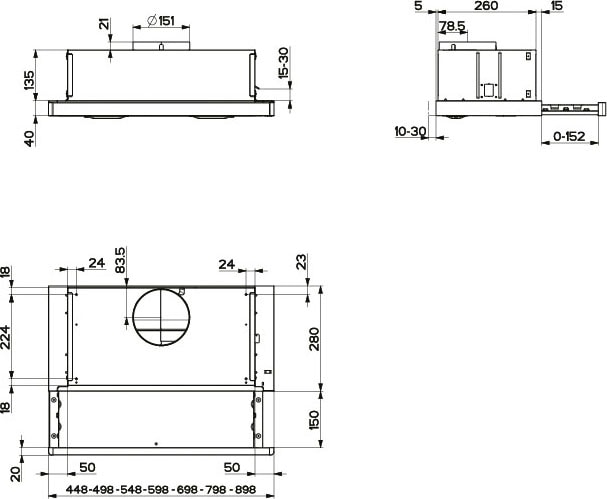 BEKO Flachschirmhaube »CTB 6250 XH«