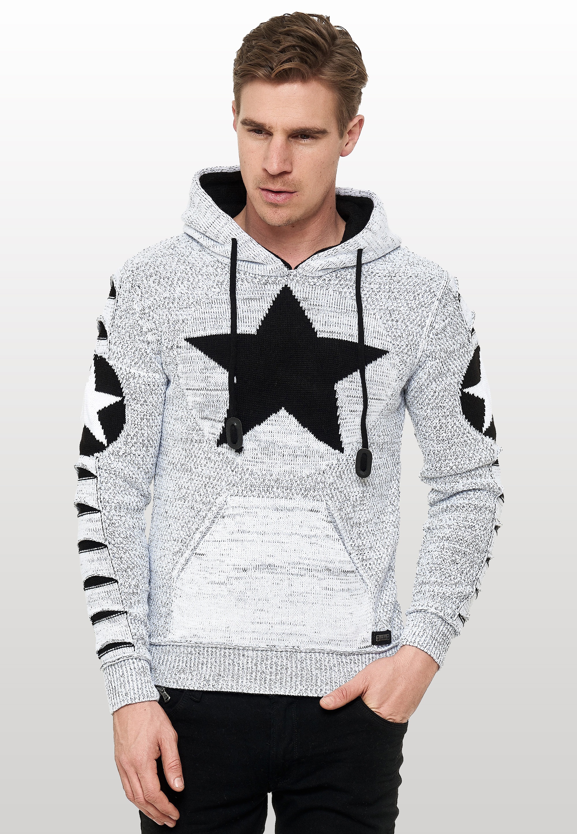 bestellen Rusty Kapuzensweatshirt, ▷ Stern-Design BAUR Neal | mit großem