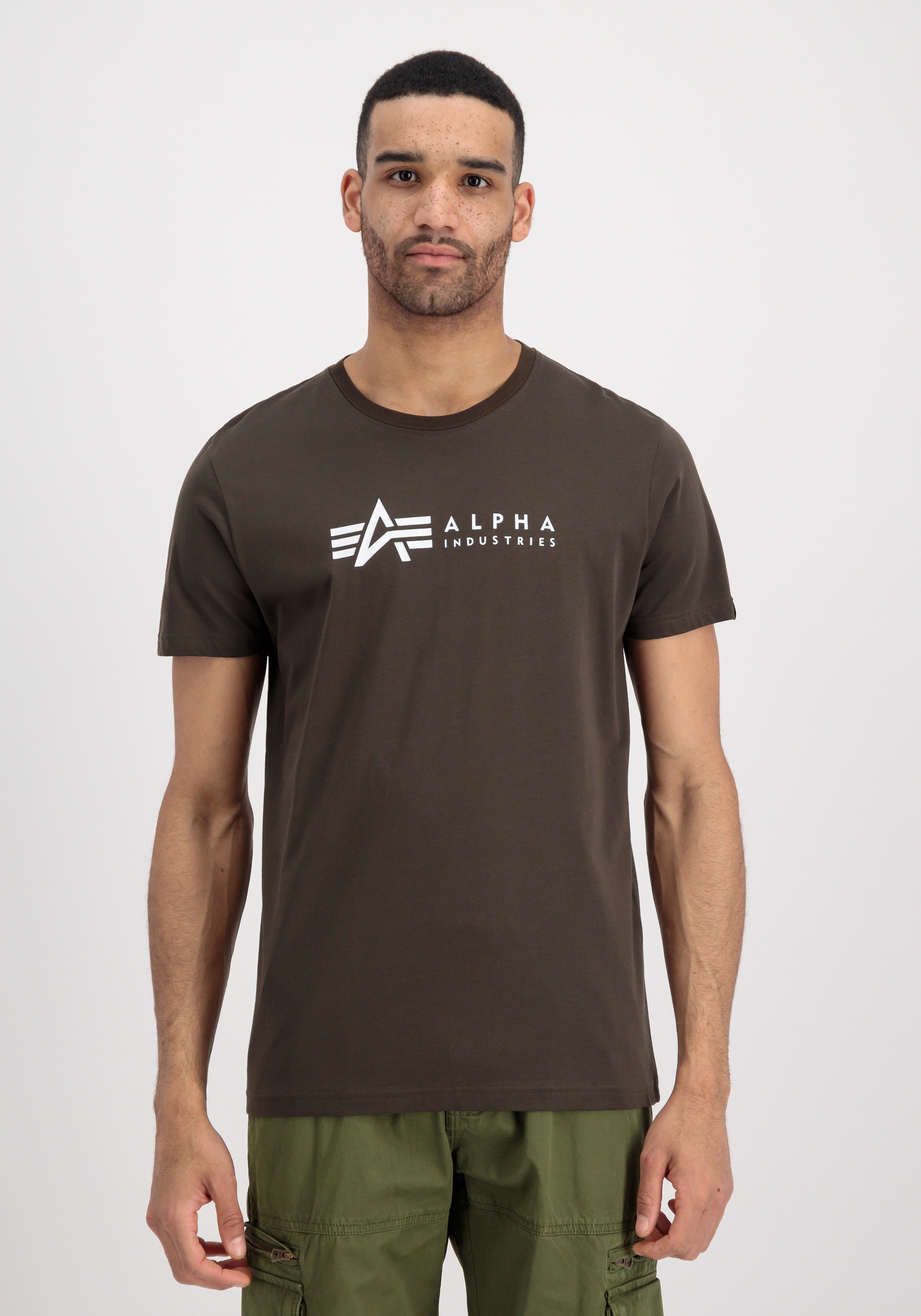 Alpha Industries T Pack« Men für 2 BAUR | T-Shirts ▷ Alpha Label - T-Shirt »Alpha Industries