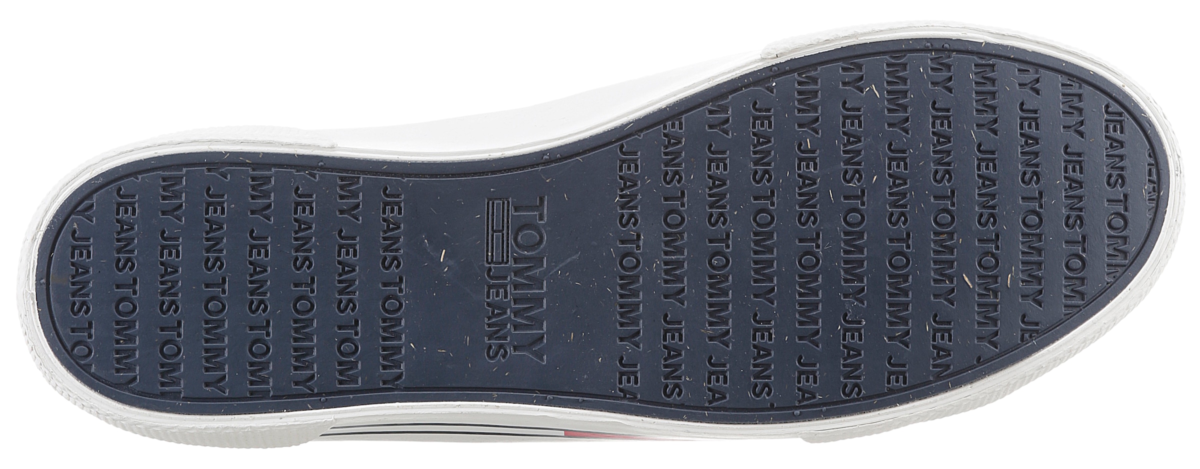 Tommy Jeans Plateausneaker »TOMMY JEANS LOW CUT WMNS CANVAS« Laufsohle mit Logoflag