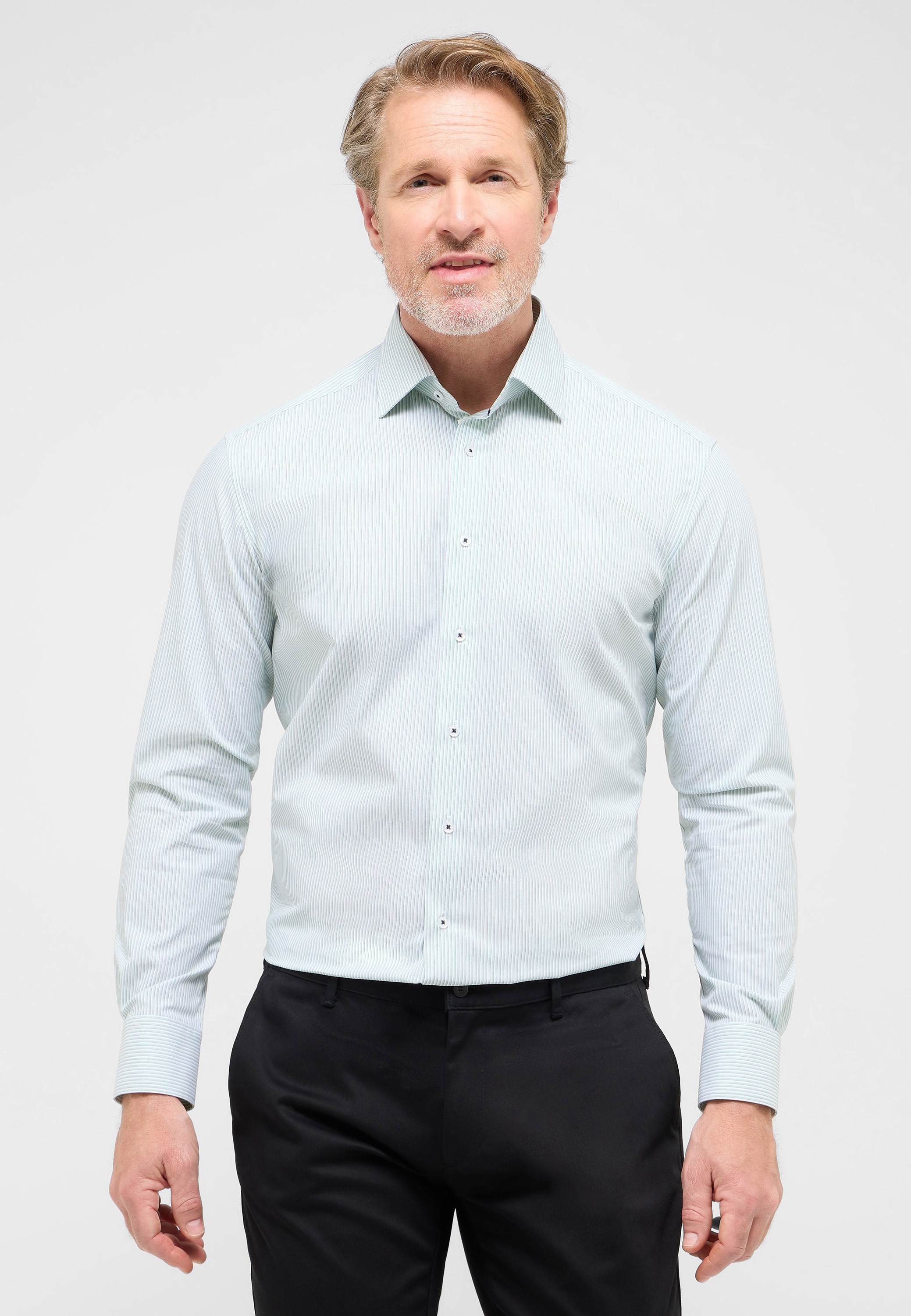 Eterna Langarmhemd "MODERN FIT", NON IRON (bügelfrei) günstig online kaufen