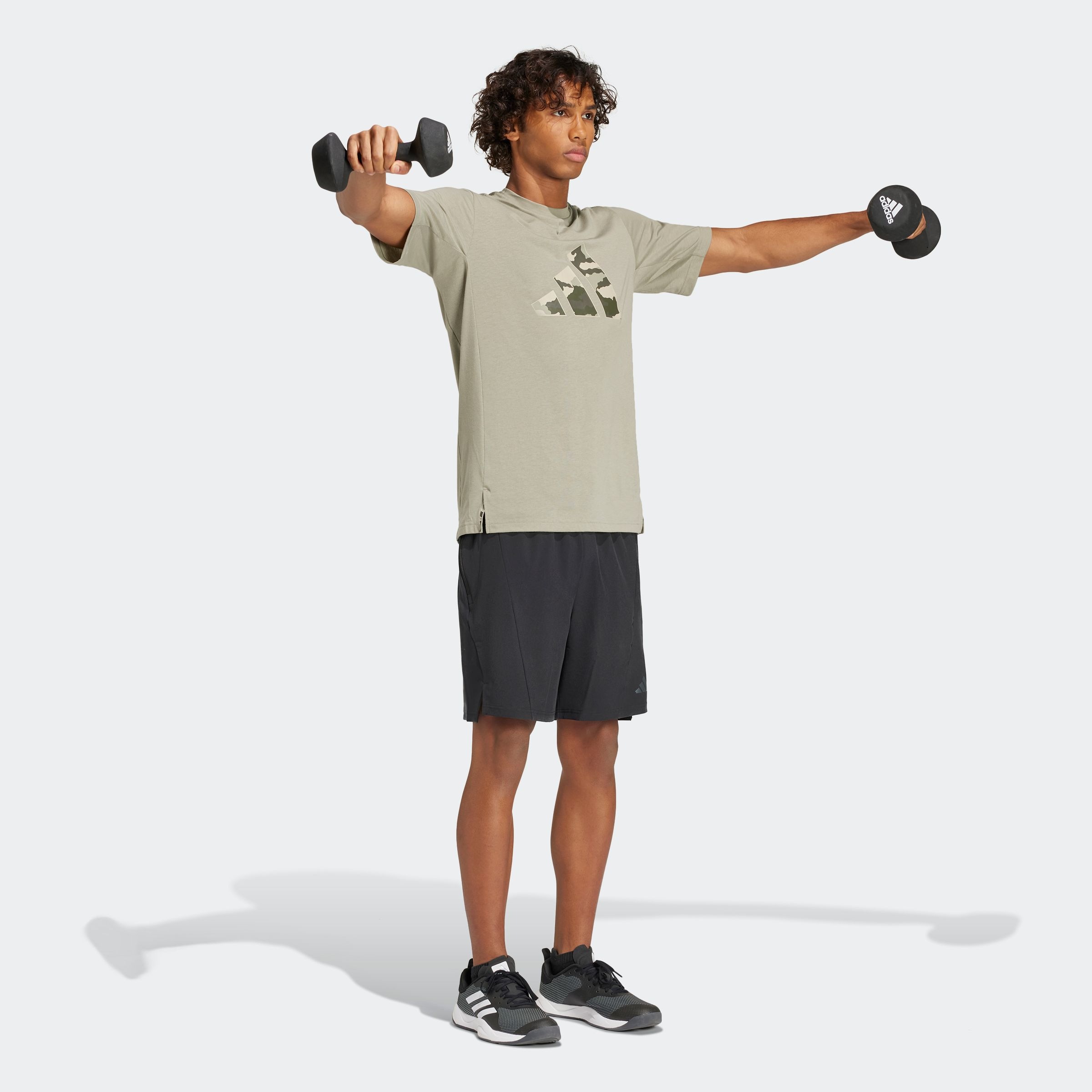 adidas Performance T-Shirt »CAMO BIG LOGO T«