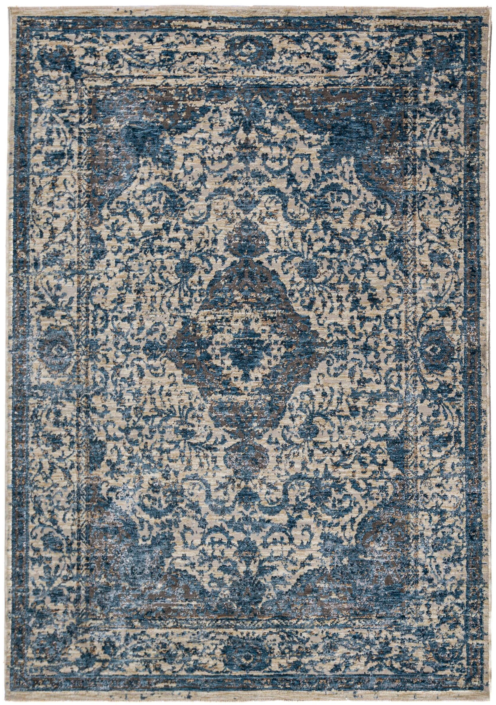 FLAIR RUGS Teppich "Cordelia Vintage" rechteckig 7 mm Höhe aus recyceltem P günstig online kaufen