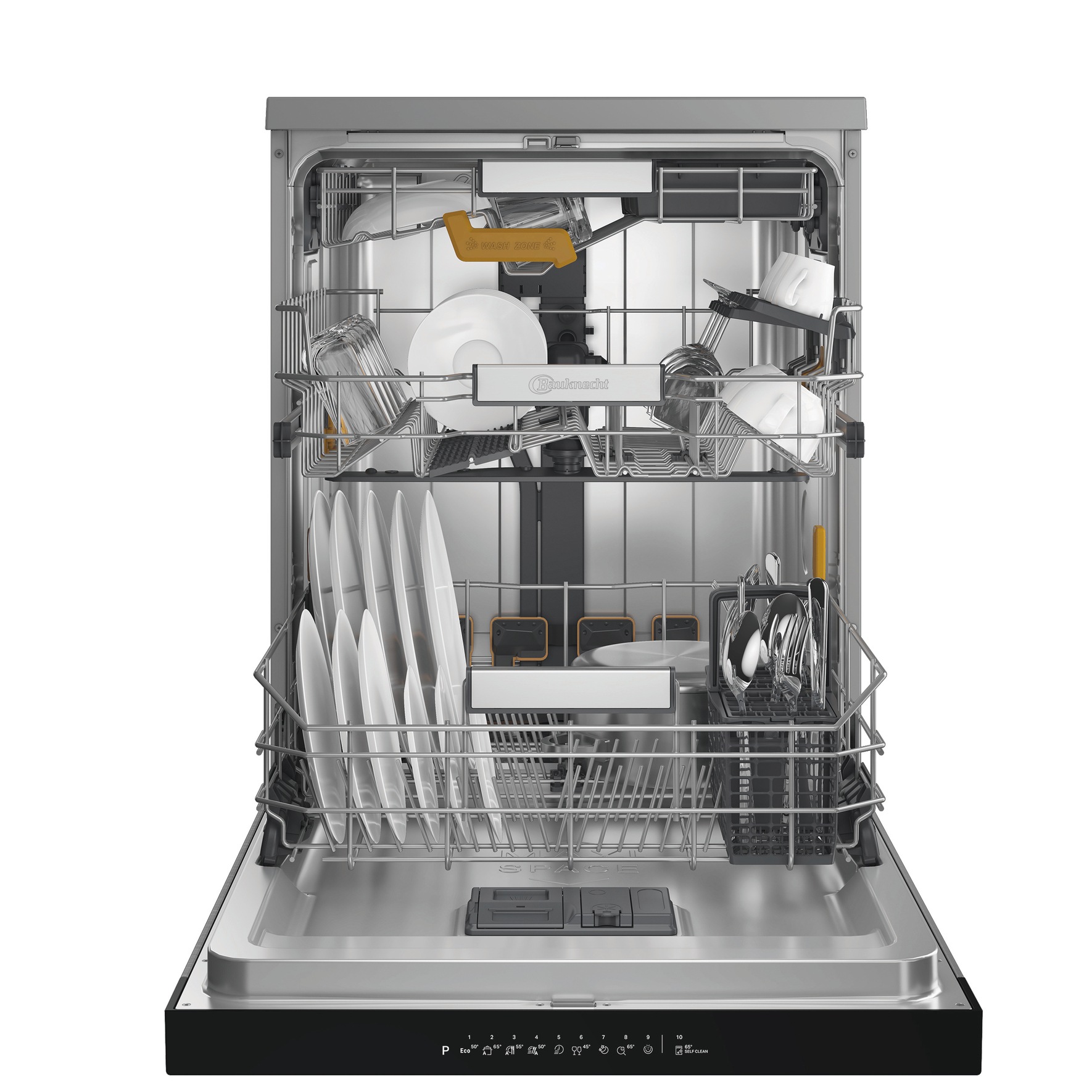 BAUKNECHT Standgeschirrspüler »BKSV1 FBM« 15 tlg. Maßgedecke