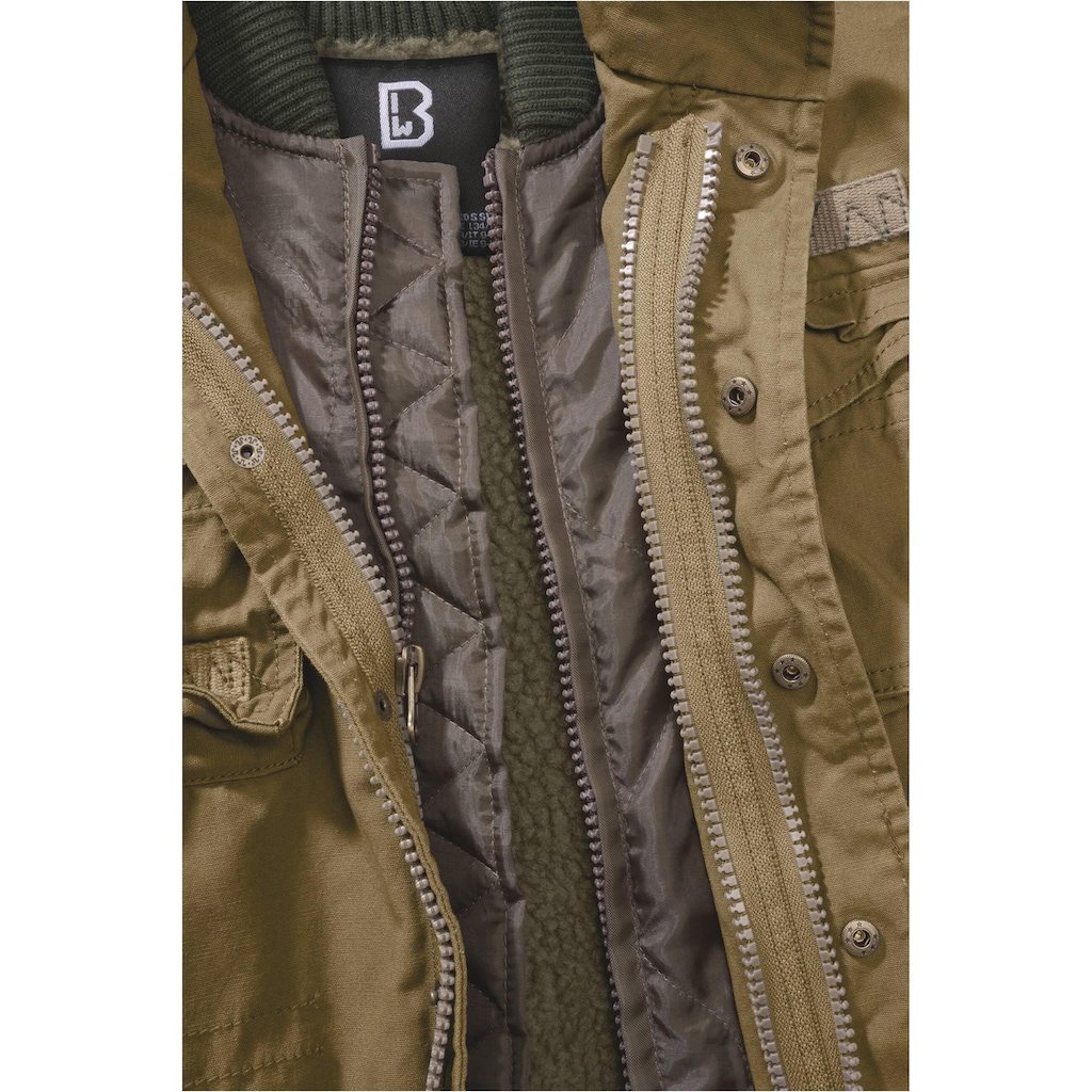 Brandit Parka »Brandit Herren Kids M65 Giant Jacket«, (1 St.), mit Kapuze