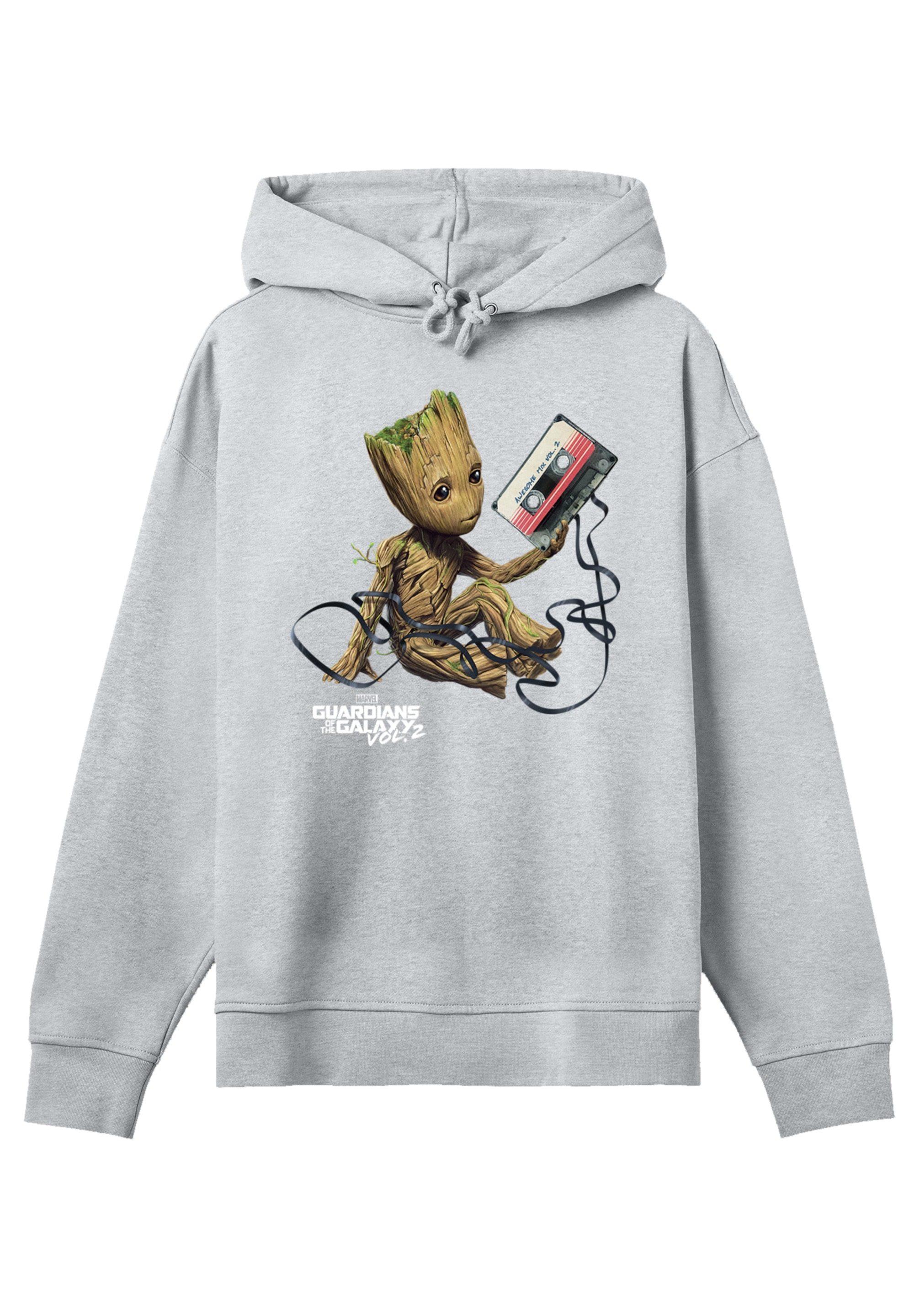 F4NT4STIC Kapuzenpullover »Marvel Guardians Of The Galaxy Vol2 Groot Tape«, Premium Qualität