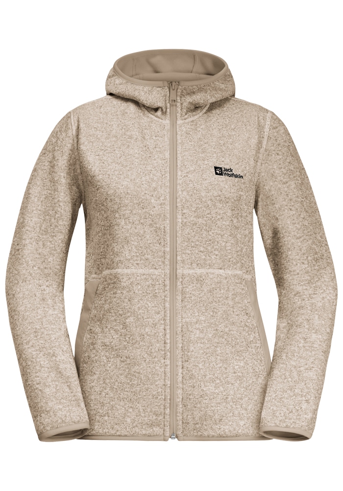 Jack Wolfskin Fleecejacke »TANNENSPUR JKT W«, mit Kapuze