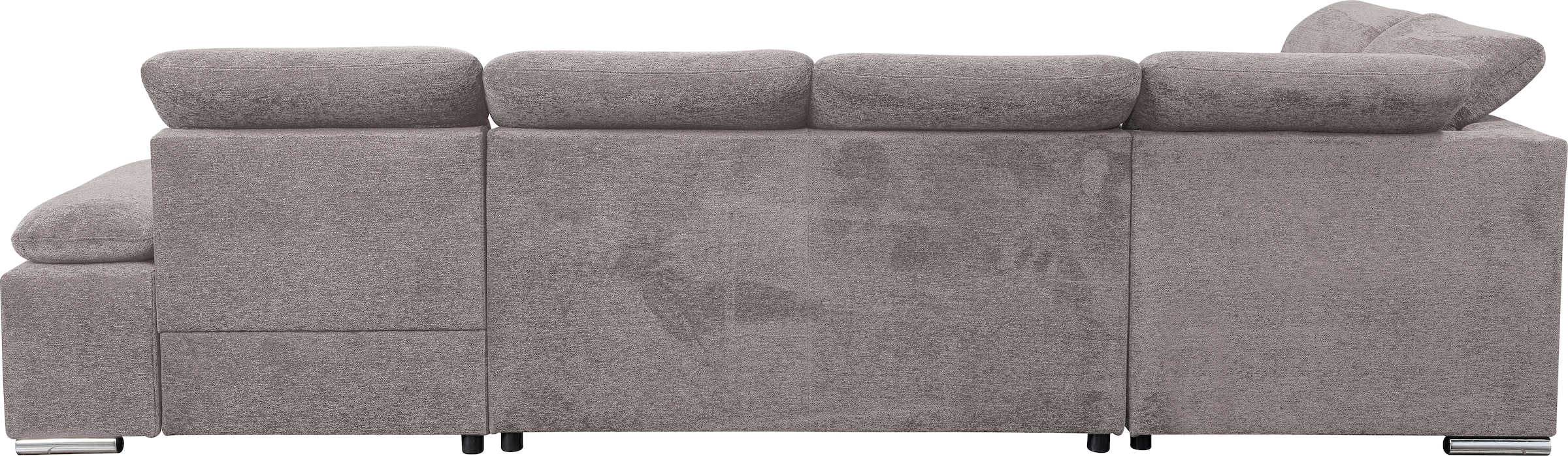 WERK2 Wohnlandschaft »Cordoba inkl. Bett, Bettkasten und Kopfteilfunktion, Breite 359cm«