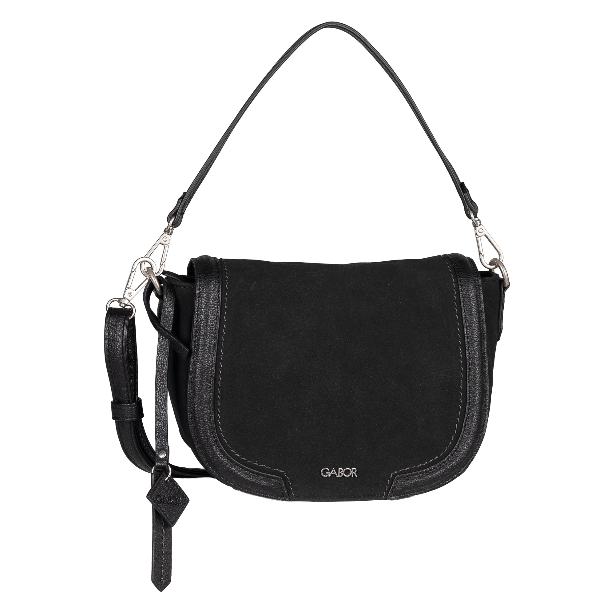 Gabor Umhängetasche "Cira" Damen Schultertasche, Abendtasche mit Überschlag